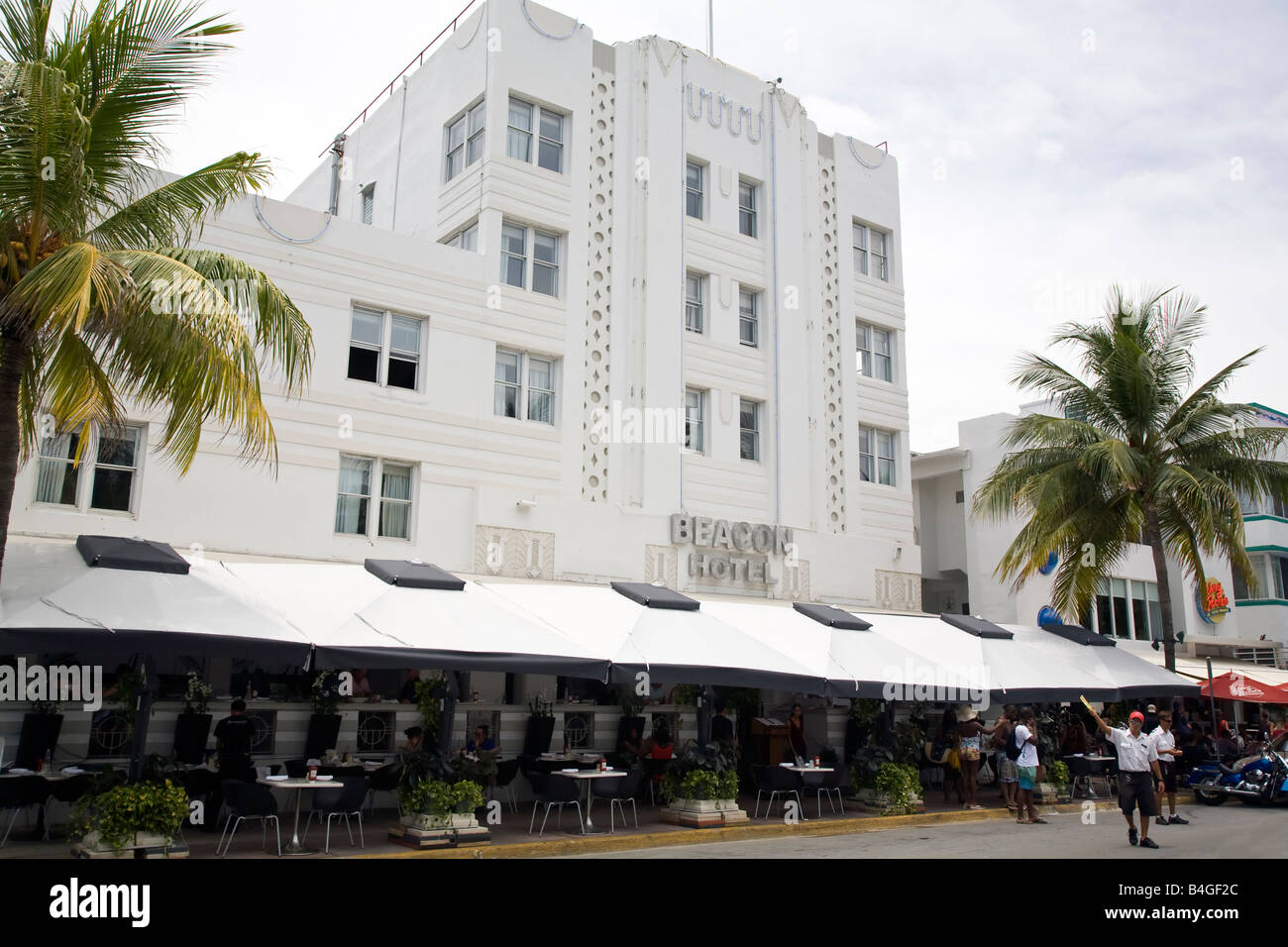 Beacon Hotel, South Beach, Miami, Florida Stock Photo