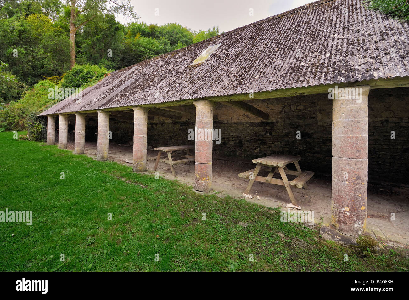The Old Kennels Woodchester Park Stock Photo