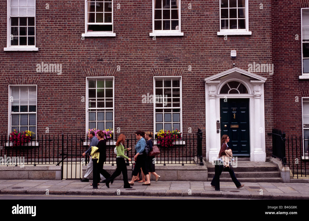Ireland, Dublin, house Stock Photo Alamy