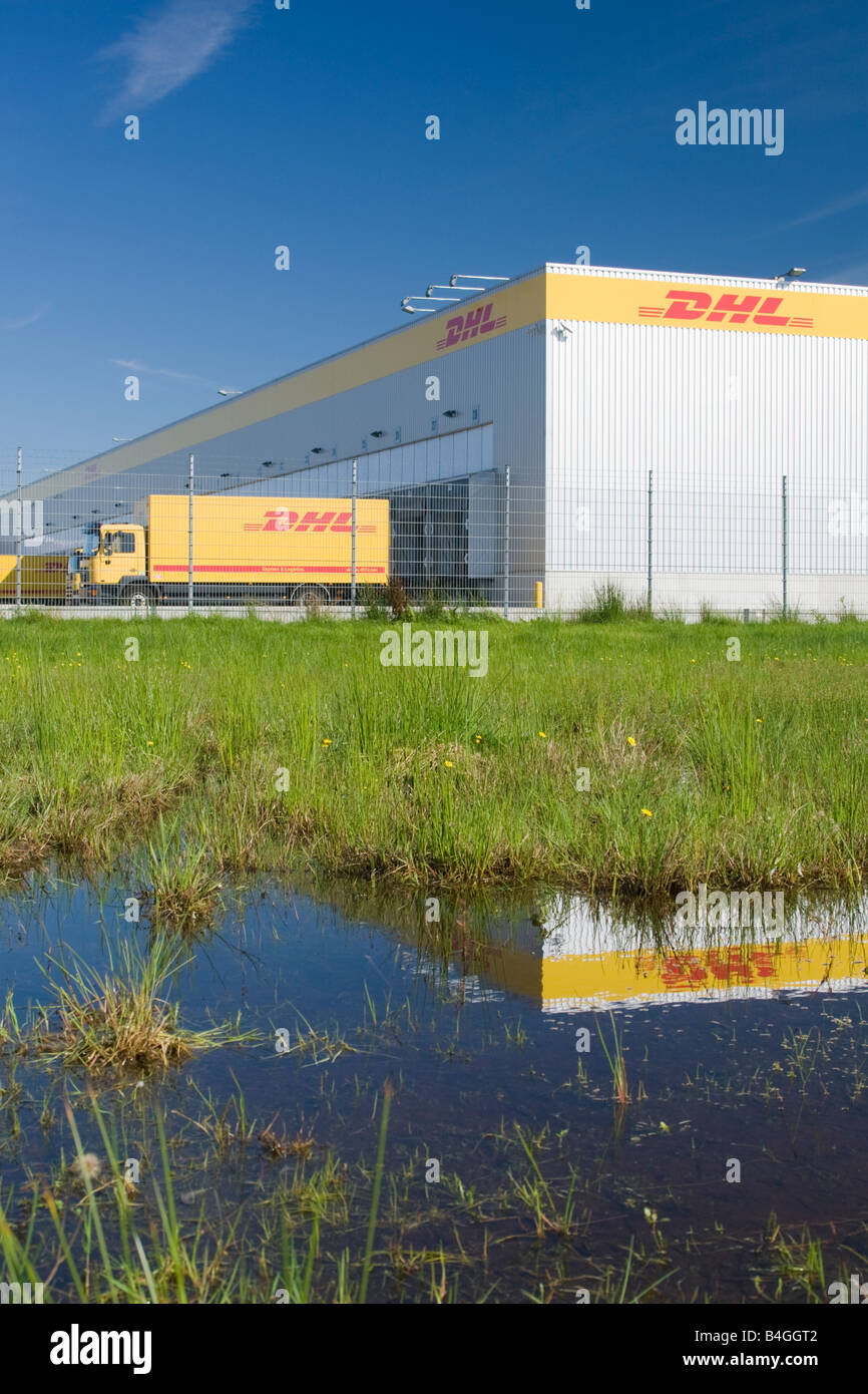 DHL distribution centre "Deutsche Post Stock Photo Alamy