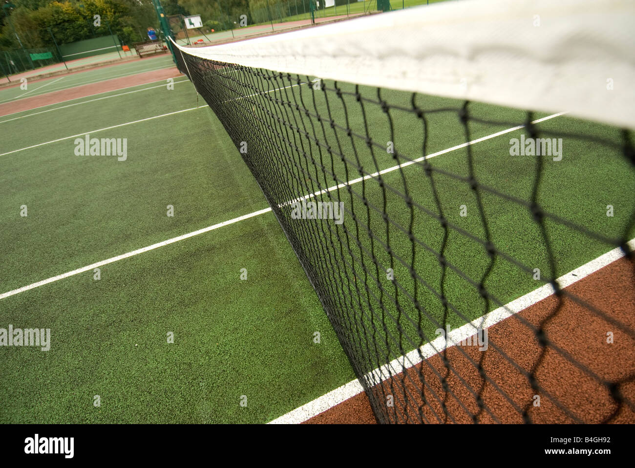 tennis court net Stock Photo Alamy