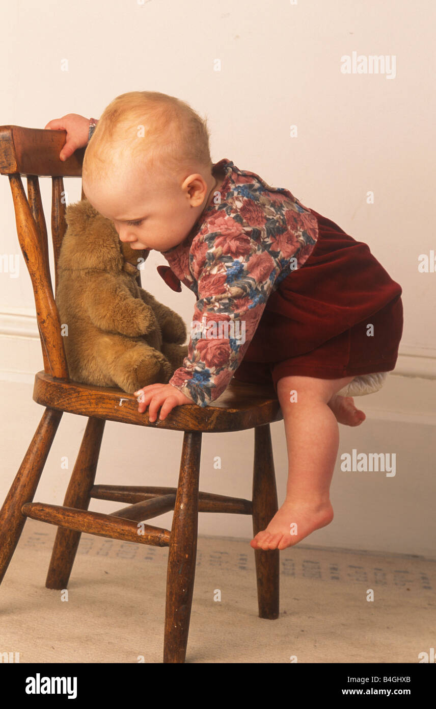 Toddler climbing chair hires stock photography and images Alamy