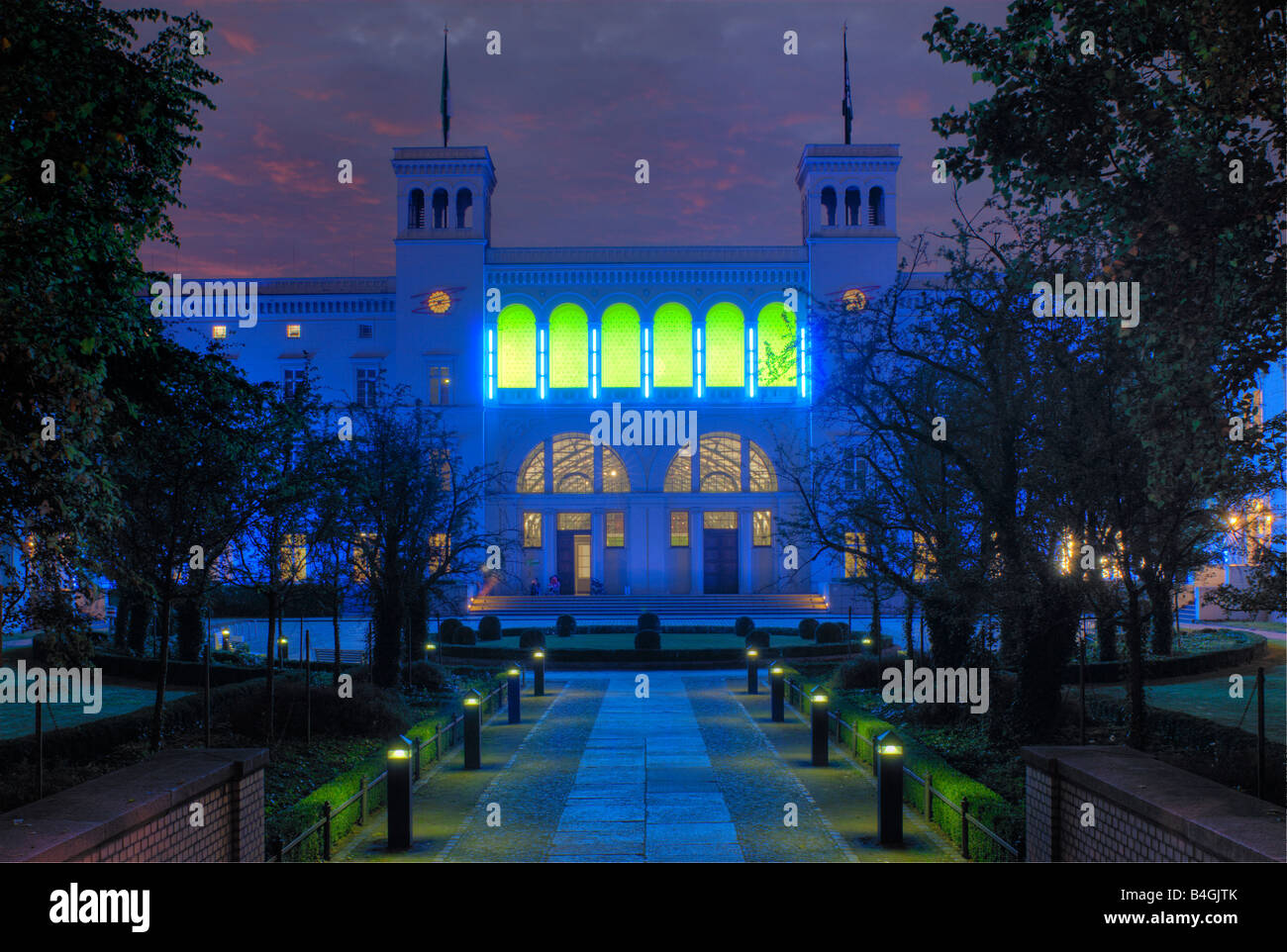 Hamburger Bahnhof. Museum of Contemporary Art. Berlin Tiergarten district, Berlin, Germany, Europe. Stock Photo