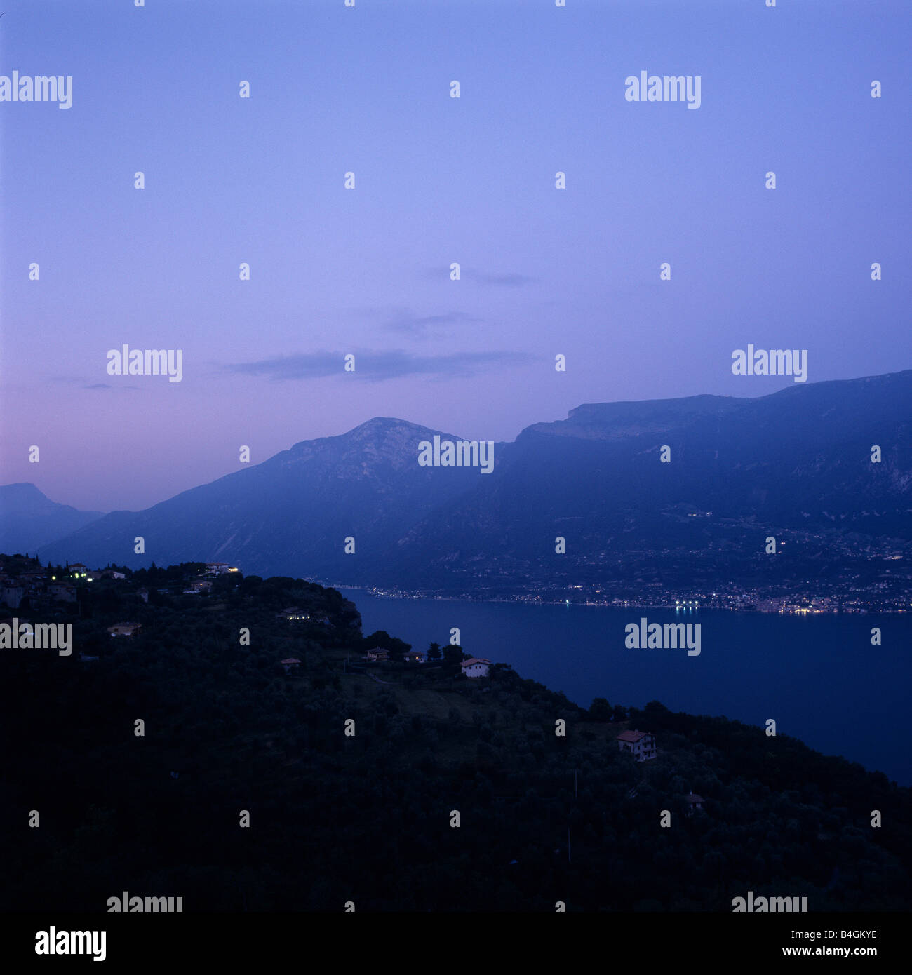 Tremosine by night hires stock photography and images Alamy