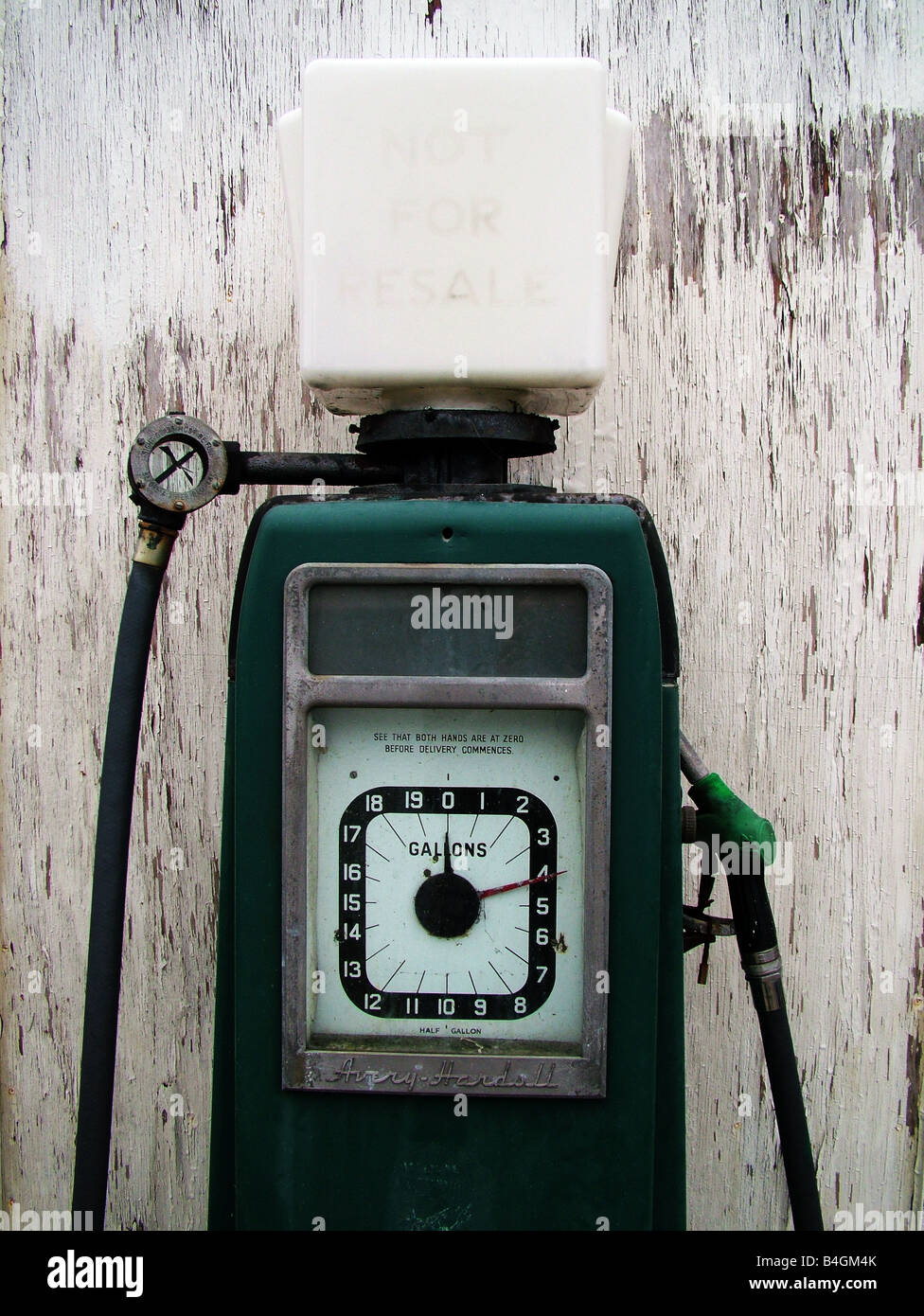 Fuel pump petrol gas oil eco pollution car garage fuel hires stock