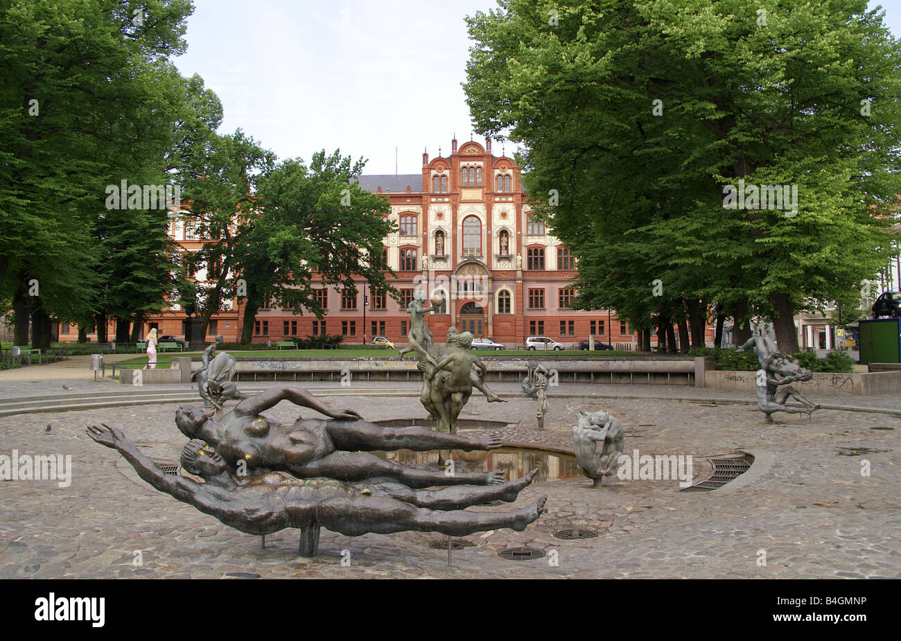 Rostock University, Germany Stock Photo Alamy