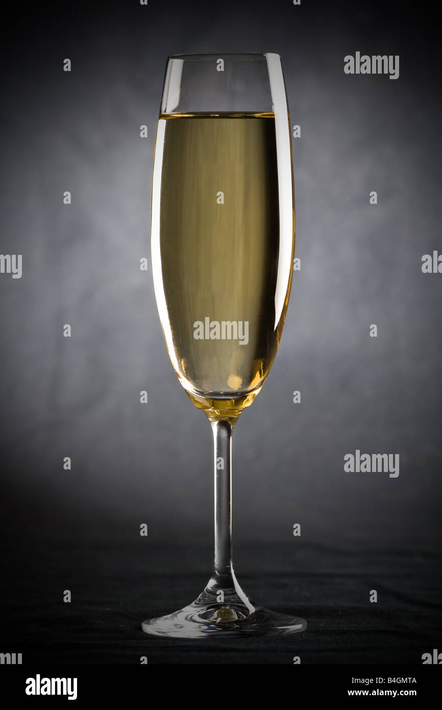 White wine glass Stock Photo Alamy