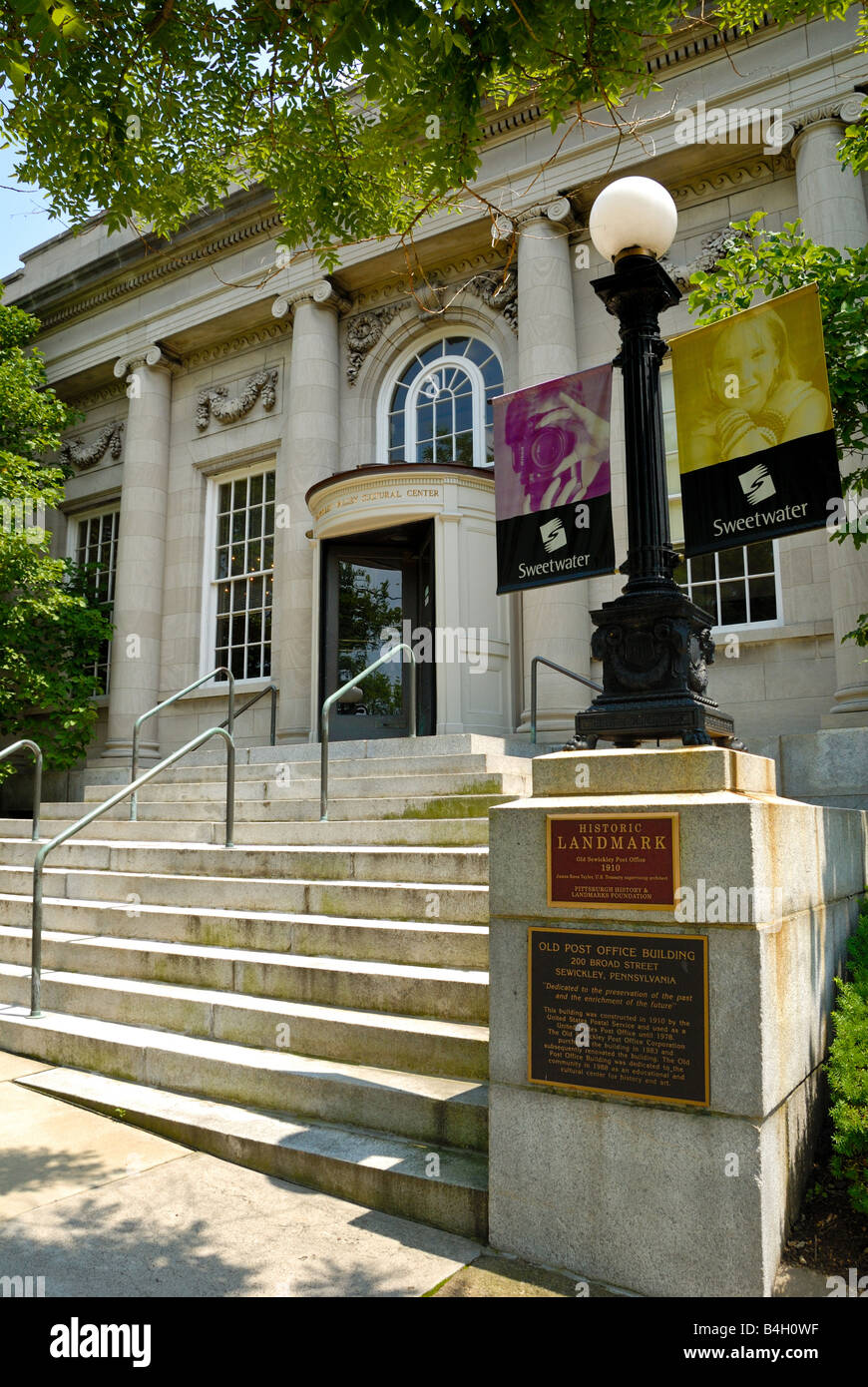 The Sweetwater Center for the Arts resides in a historic landmark that