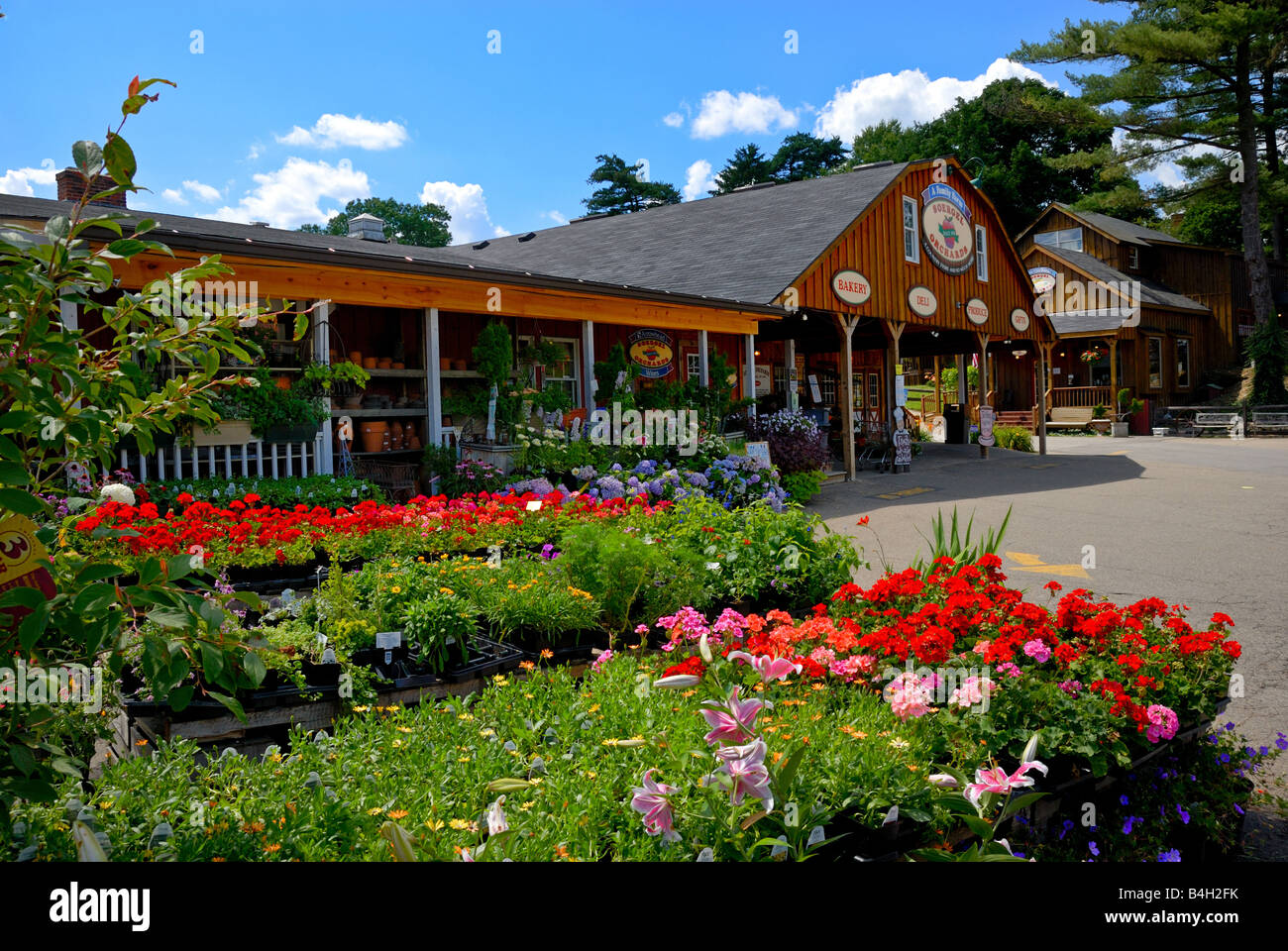 Soergel's Orchard and Farm Market is a popular attraction in Wexford, near Pittsburgh, Pennsylvania. Stock Photo