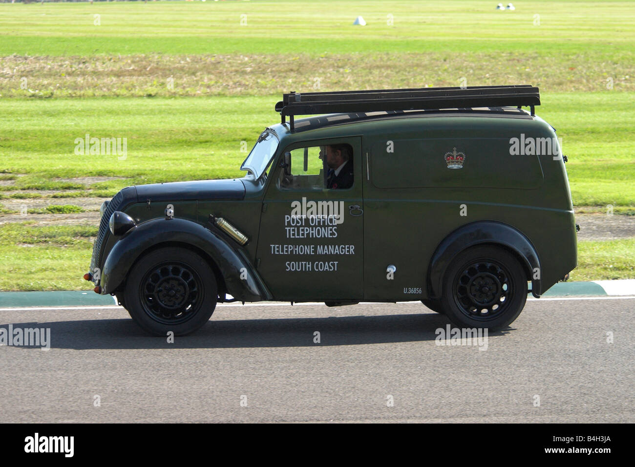 Morris Z GPO Van Stock Photo - Alamy
