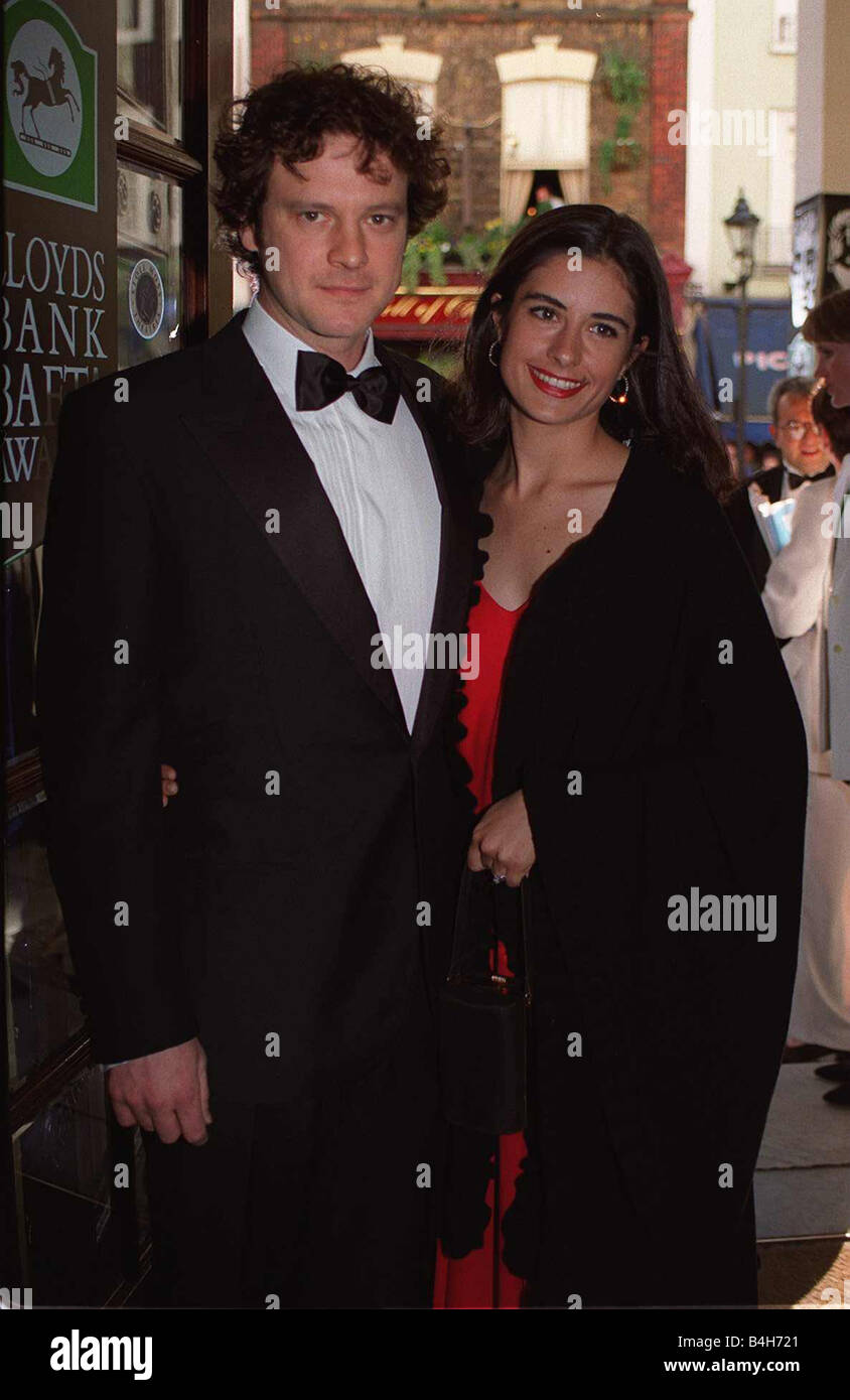 Colin firth actor girlfriend livia hi-res stock photography and images