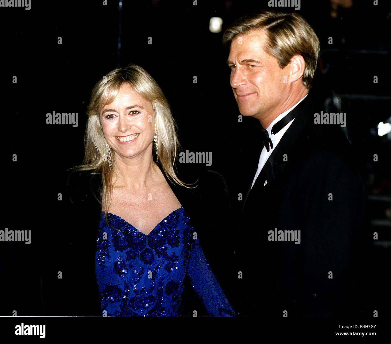 Susan George Actress with husband Stock Photo - Alamy