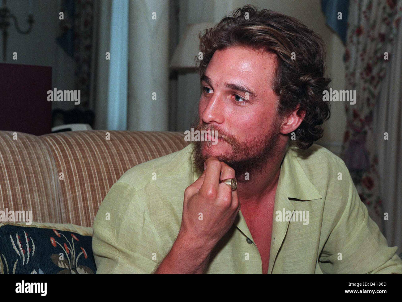 Matthew McConaughey American Actor star of Film A Time To Kill based on