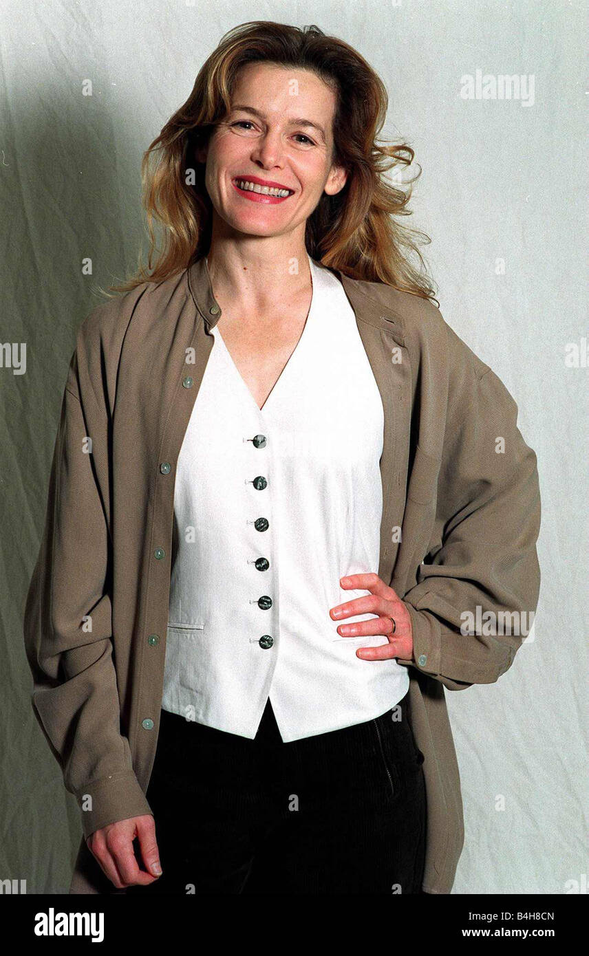 Alice Krige Actress starring in the new Star Trek Film First contact Stock Photo