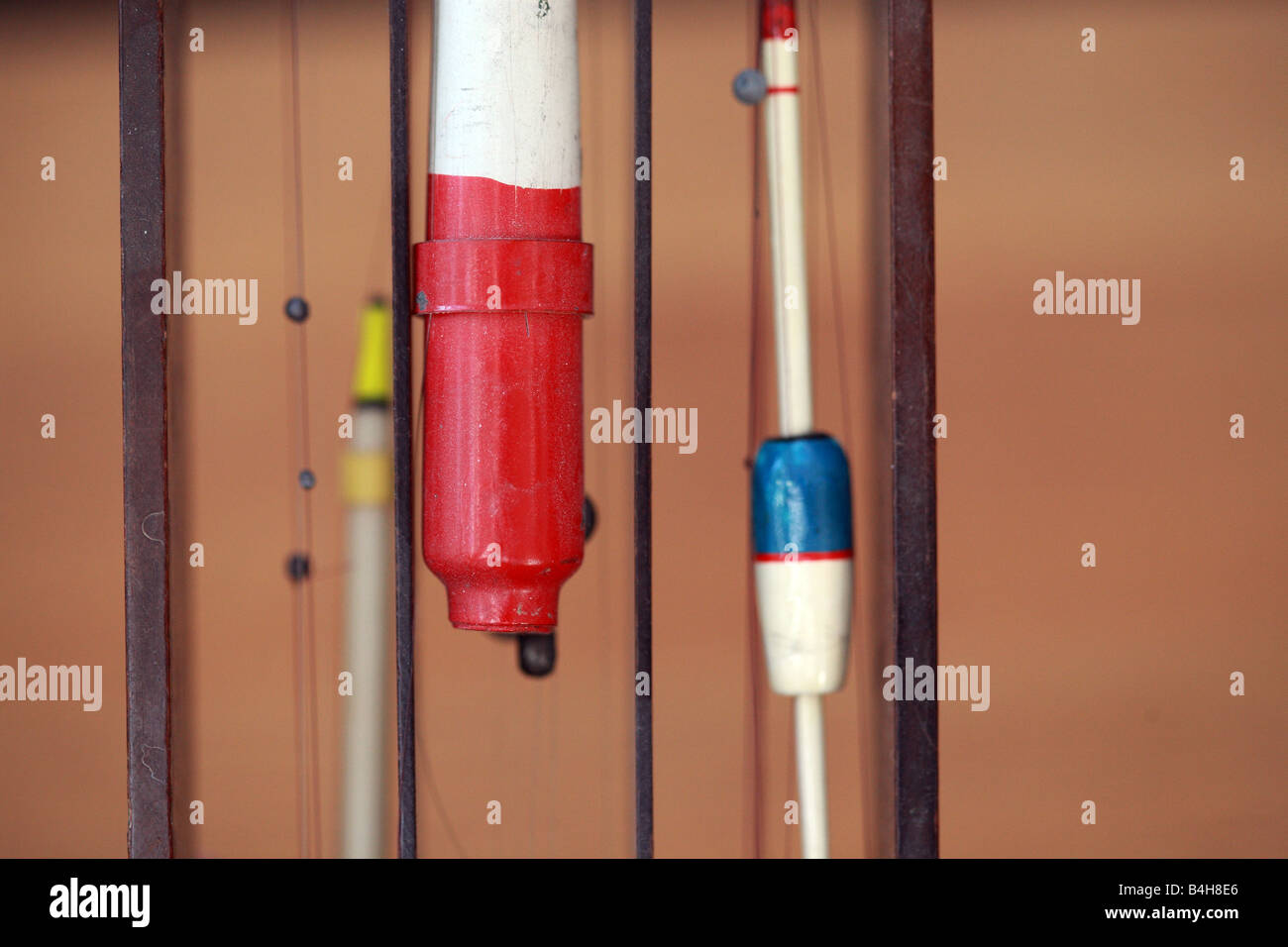 Vintage fishing floats Stock Photo Alamy