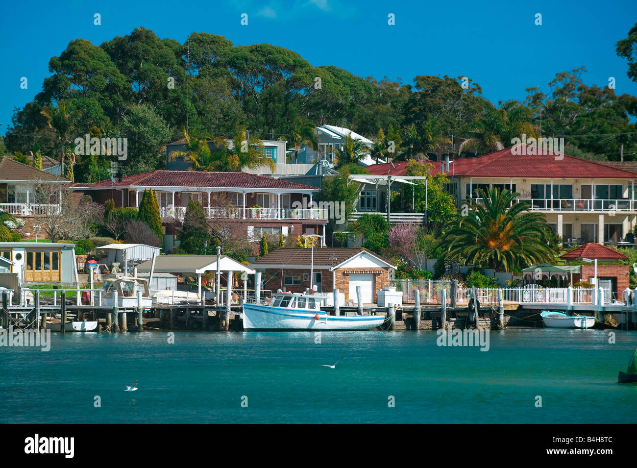 Huskisson In Jervis Bay New South Wales Australia Stock - 