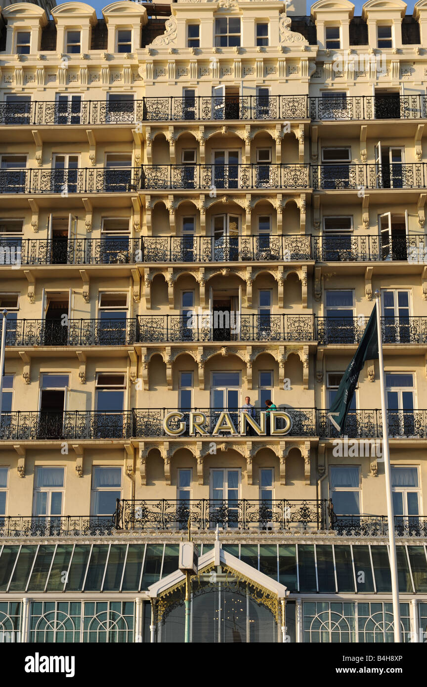 The Grand Hotel, Brighton Stock Photo Alamy