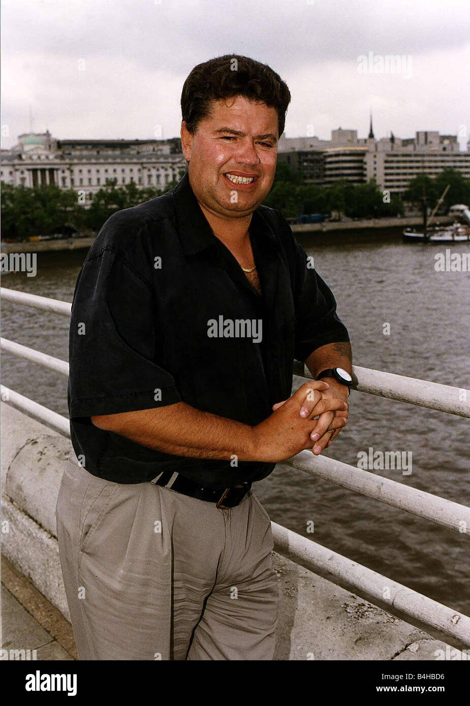 Paul Henry Actor played part of Benny in CROSSROADS Stock Photo