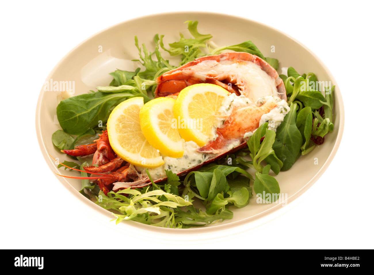 Fresh Delicious Luxury Canadian Dressed Lobster, Prepared And Cooked In