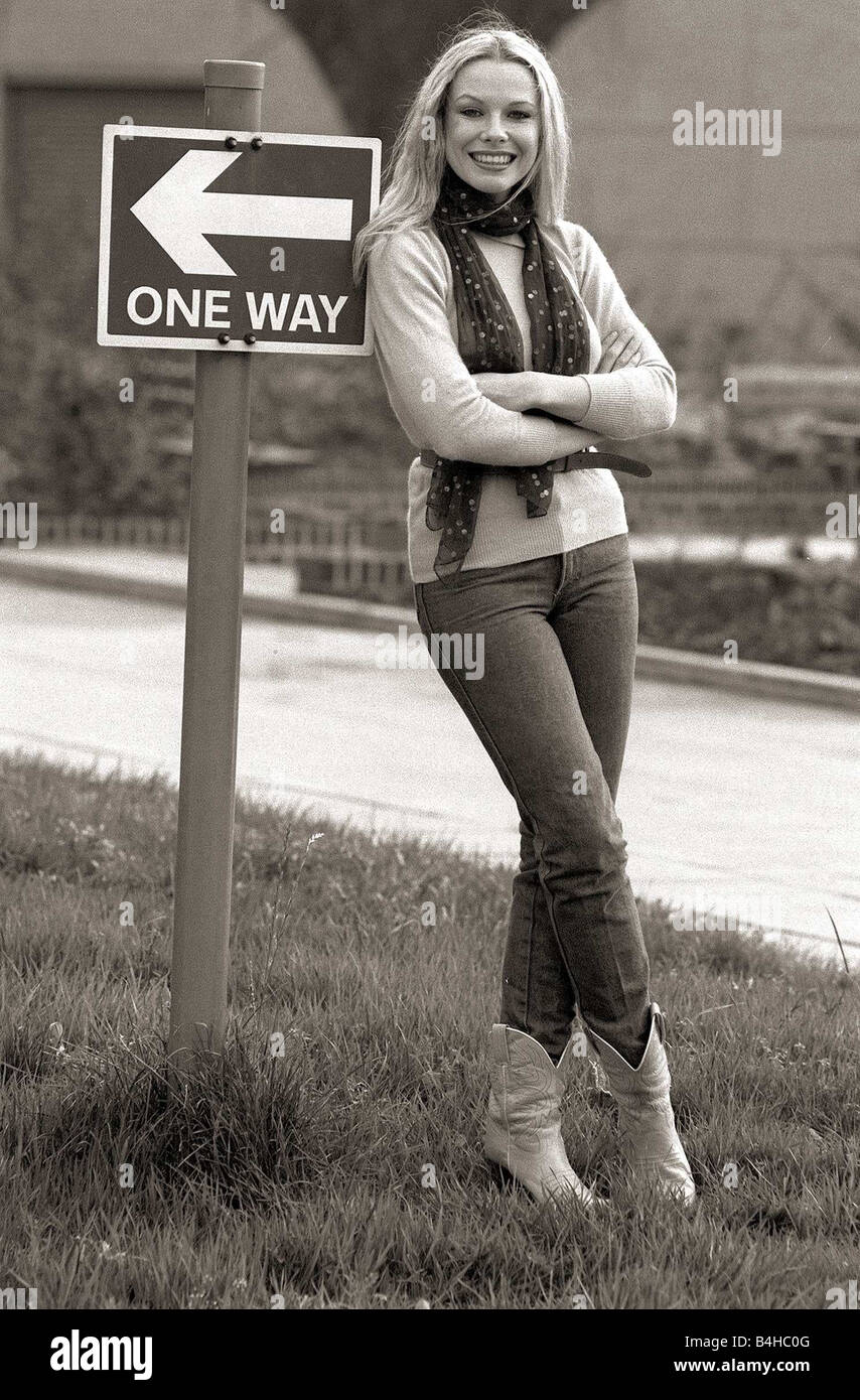 Pamela Stephenson actress and comedienne in November 1980 Stephenson