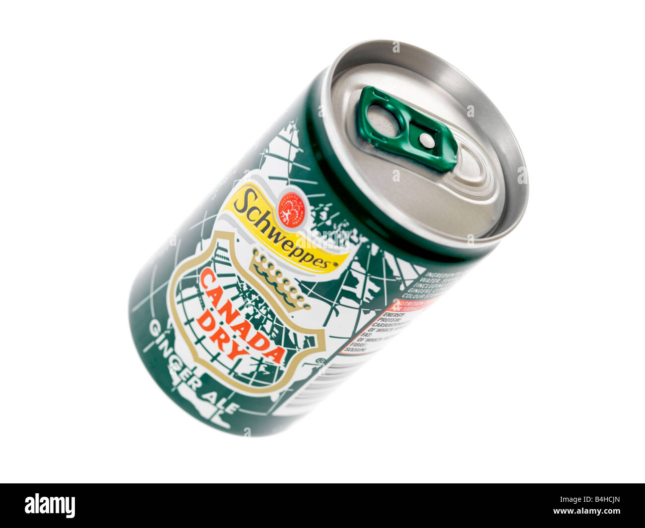 Can of Ginger Ale Stock Photo