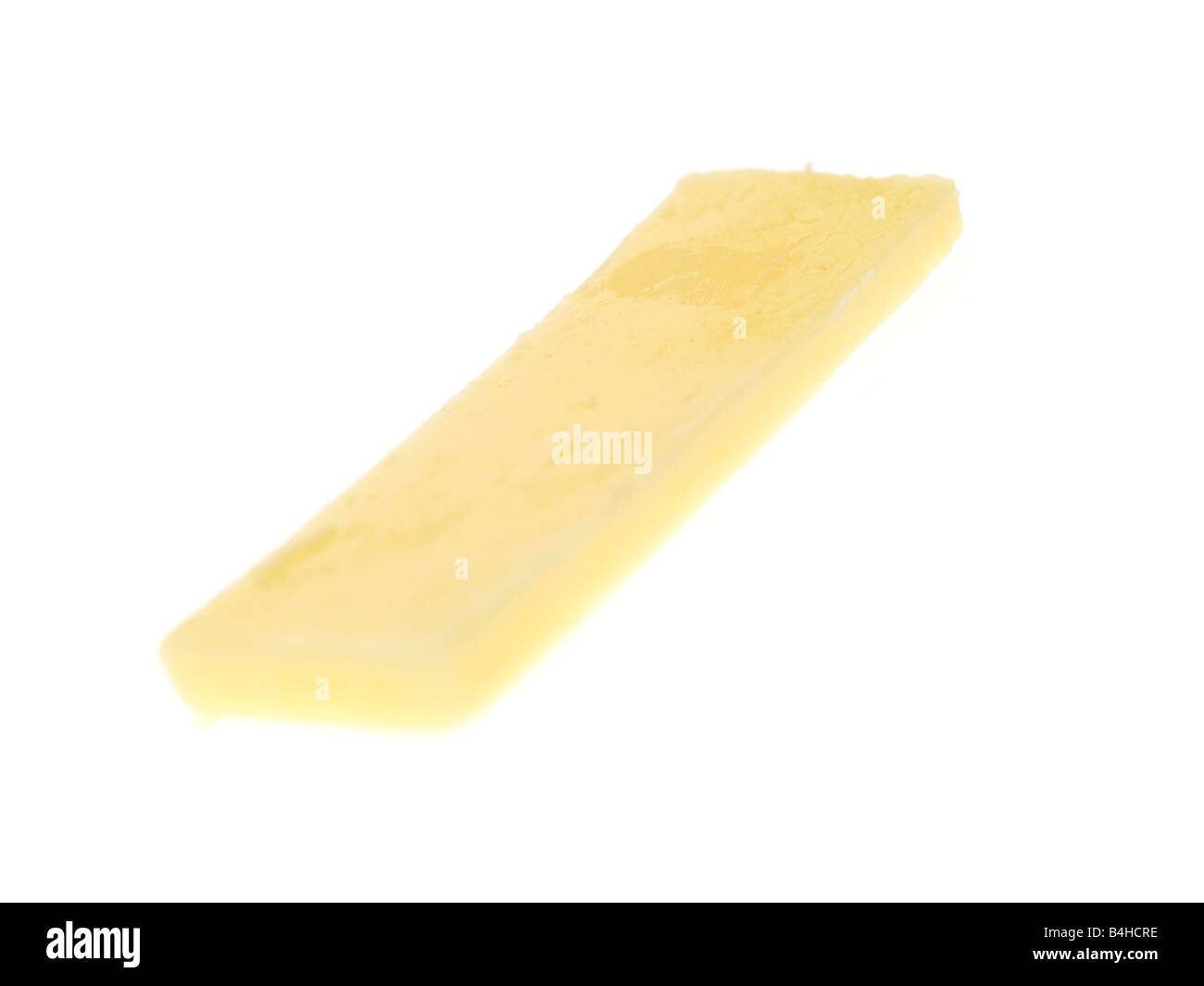 Slice of Cheddar Cheese Stock Photo Alamy