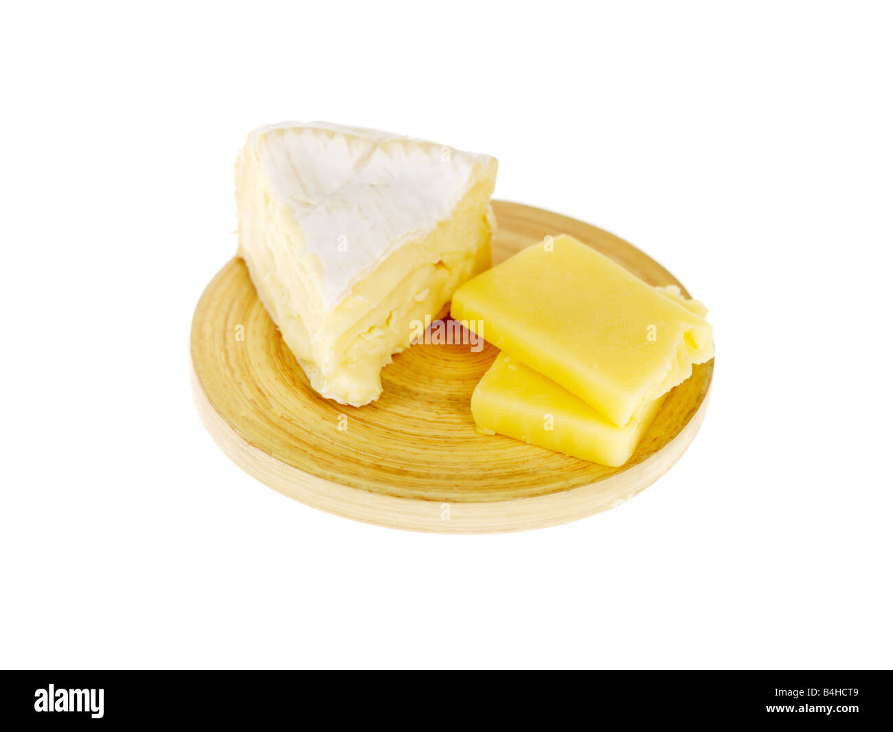 Camembert and Cheddar Cheese Stock Photo Alamy