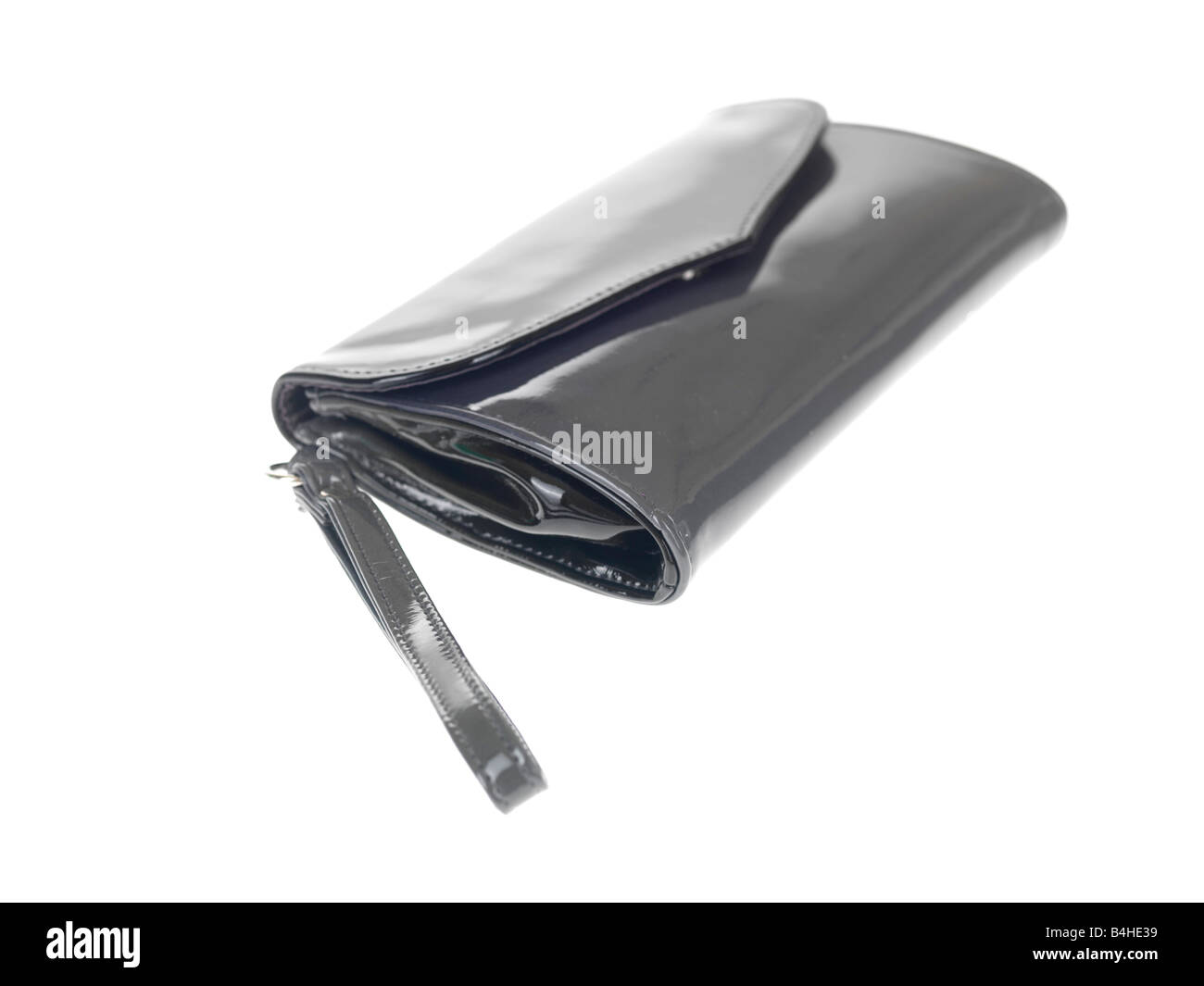 Black and Grey Clutch Bag Stock Photo Alamy