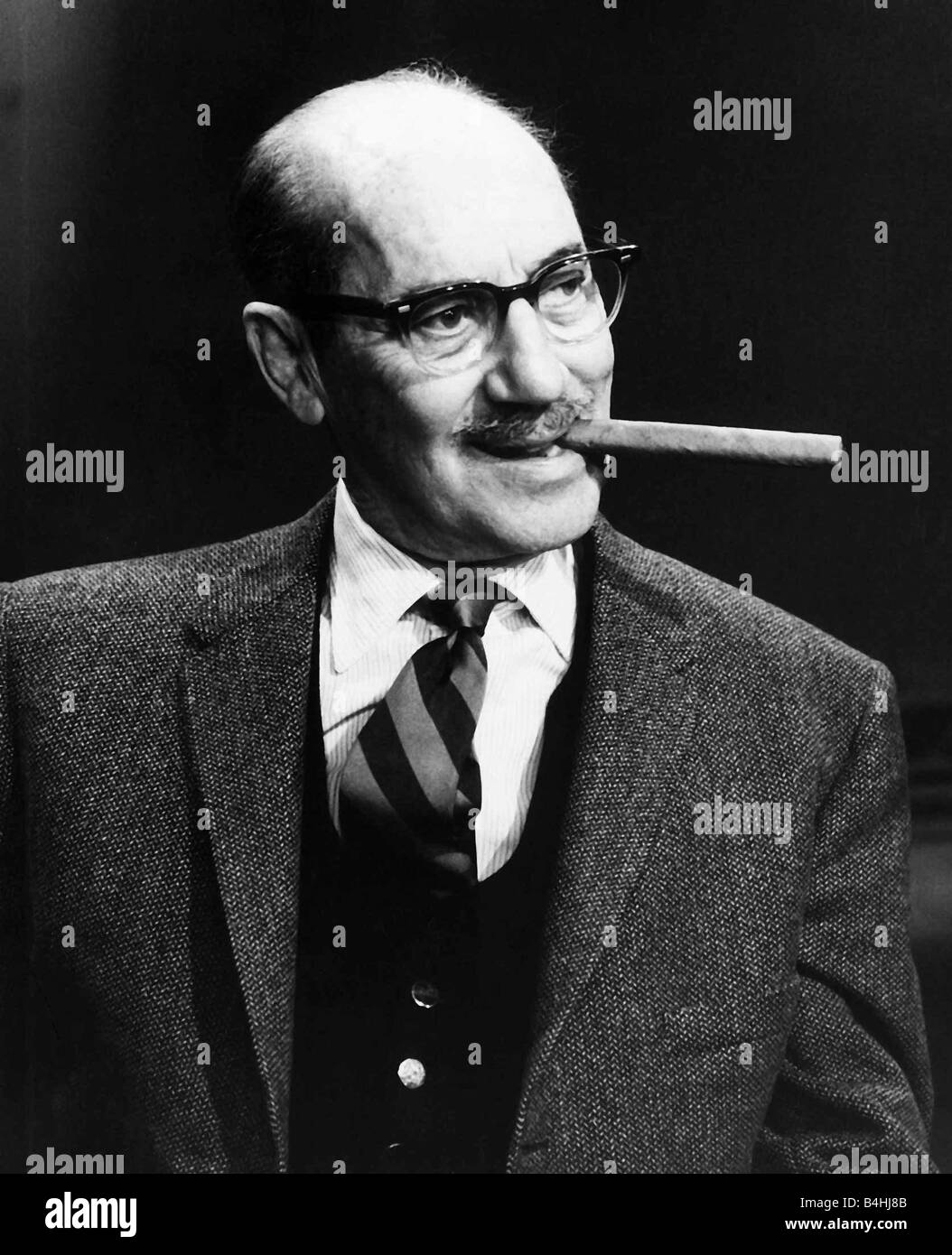 Groucho Marx American comedy actor 1964 Stock Photo