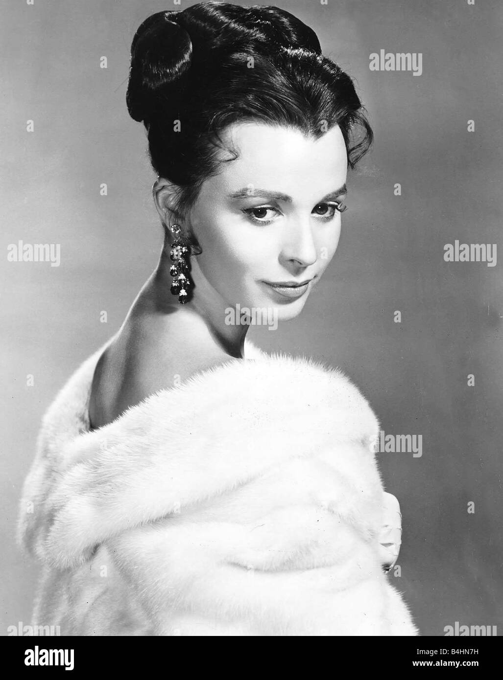 Claire Bloom Actress who starred as Katya in MGMs The Brothers Karamazov Dbase Stock Photo