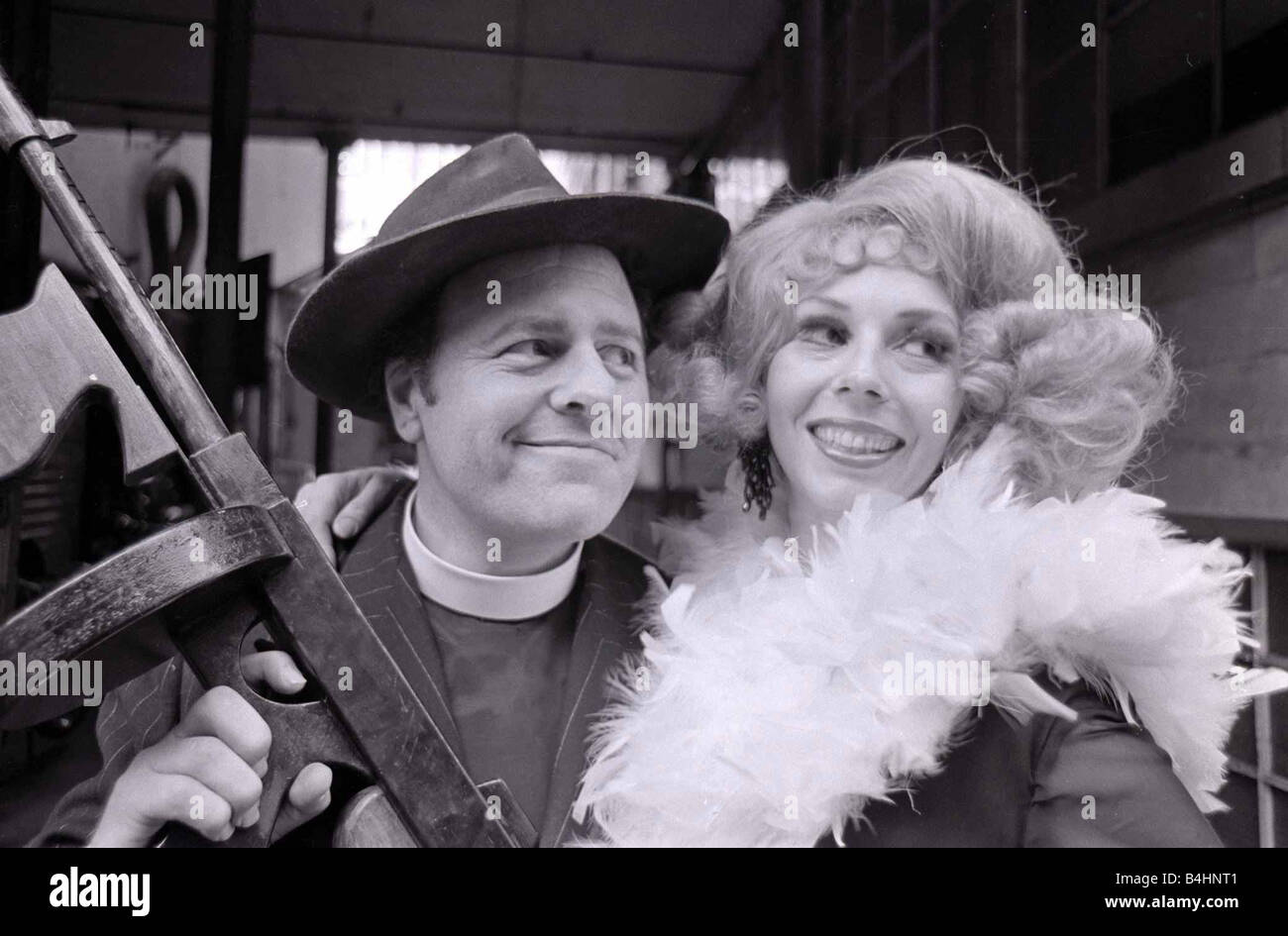 Marion Montgomery Jazz Singer October 1969 Pictured with Actor Mike Segal both star in the Cole Porter comedy musical Anything Goes which opens tonight at the Palace 1960s Stock Photo