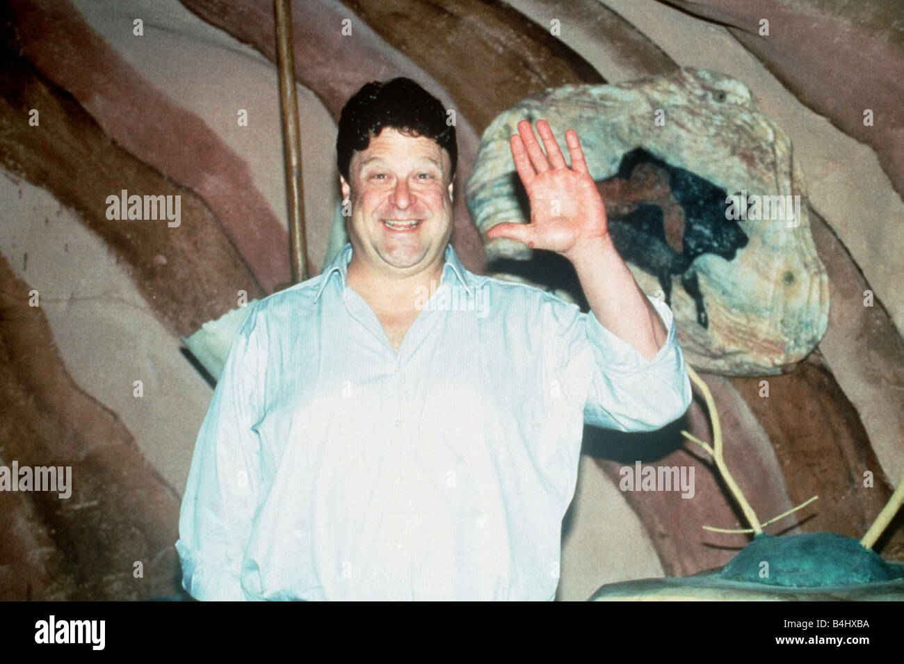 John Goodman actor on set of film The Flinstones 1994 Stock Photo