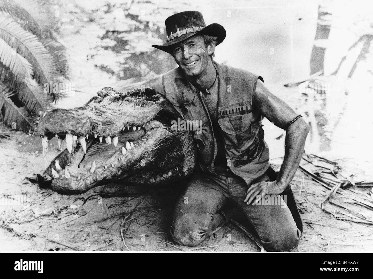 Crocodile dundee Black and White Stock Photos & Images - Alamy