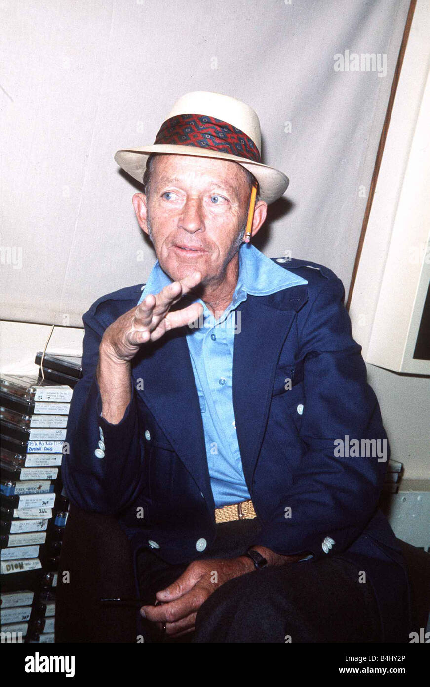 Bing Crosby Singer and Actor dbase msi Stock Photo