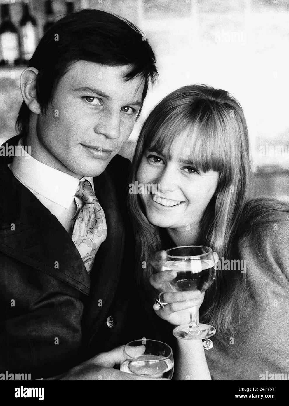 Michael York Actor and co star Sue George Actress in the film A Strange ...