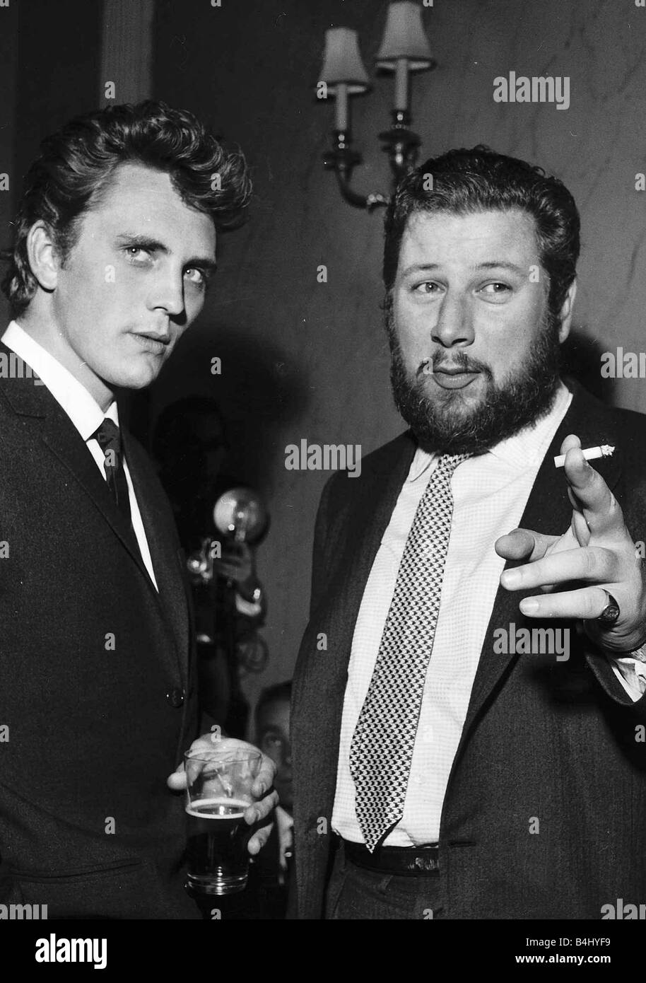 Terence Stamp Actor with Peter Ustinov Stock Photo