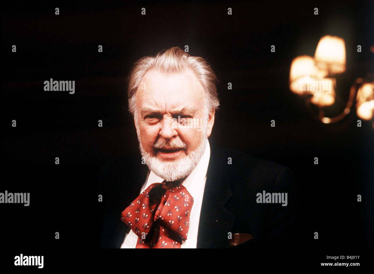 Donald Sinden On Stage In A Play Over My Dead Body February 1989 Dbase donald-sinden-on-stage-in-a-play-over-my-dead-body-february-1989-dbase