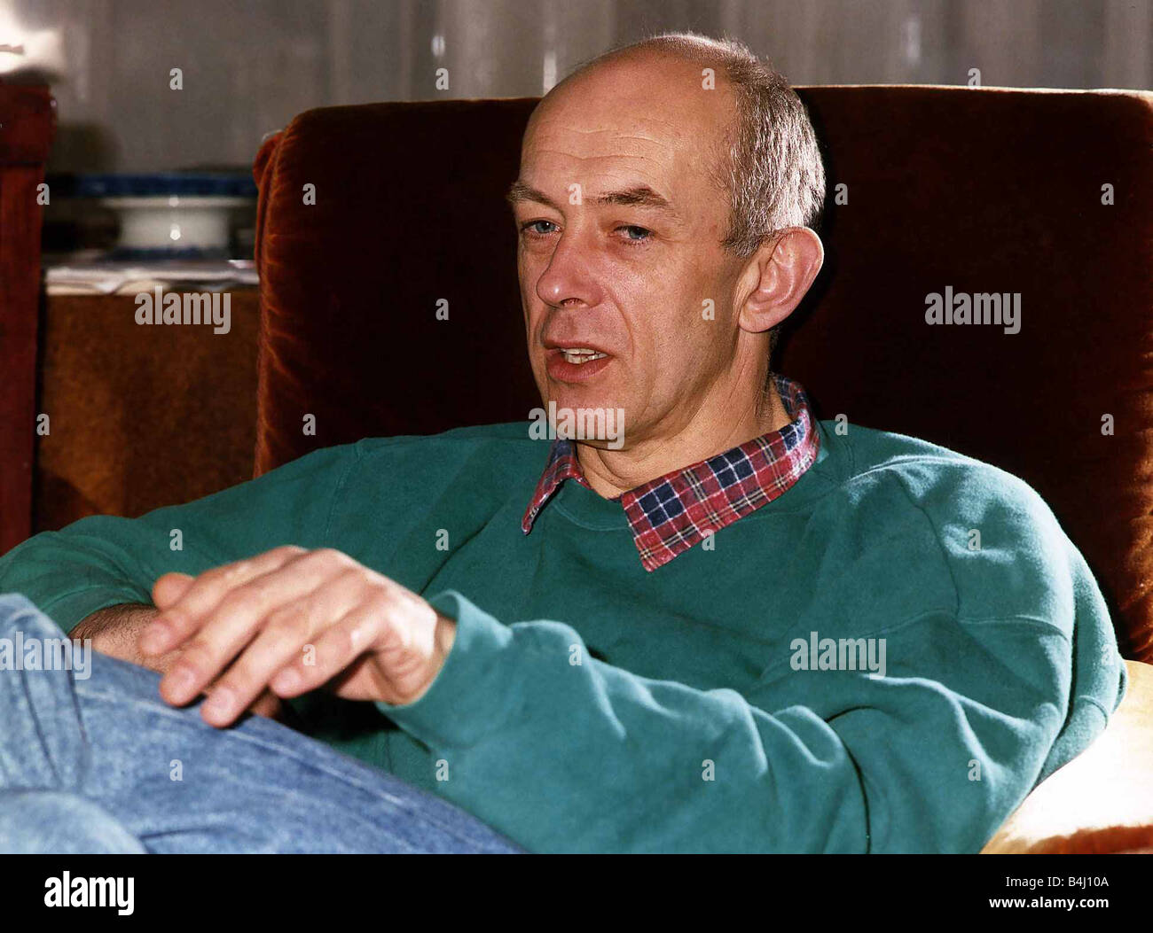 Roy Marsden actor February 1989 Stock Photo