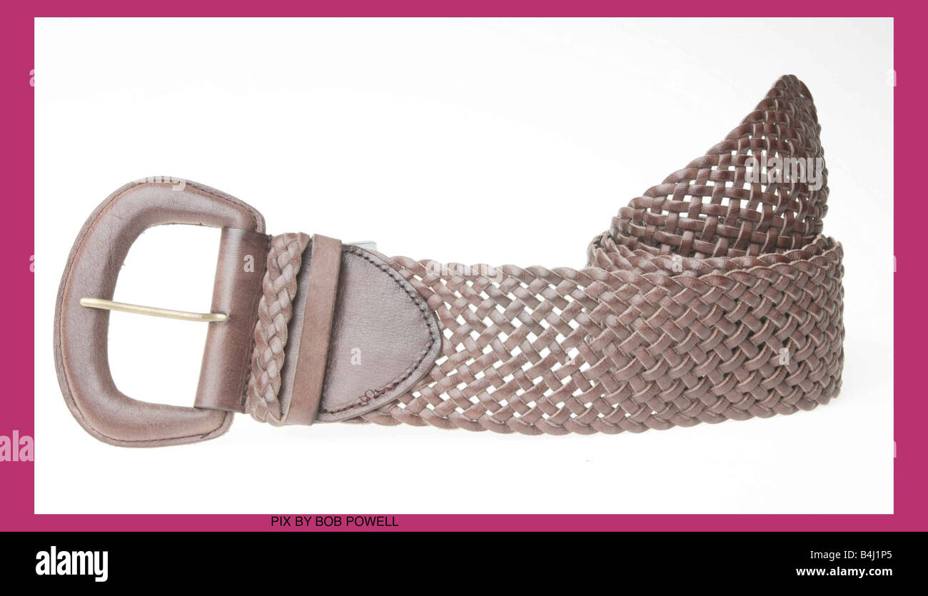 Six of the Best Belts Marks and Spencers Stock Photo Alamy