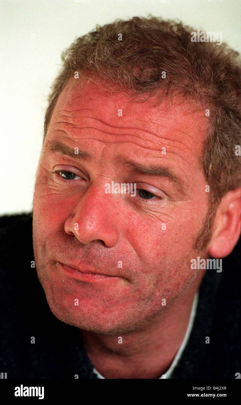 Peter Mullan actor October 1998 in Dublin Ireland Stock Photo
