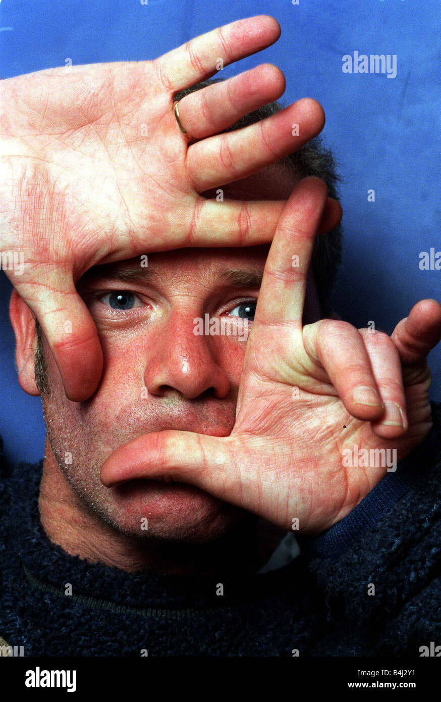 Peter Mullan actor October 1998 in Dublin Ireland Stock Photo