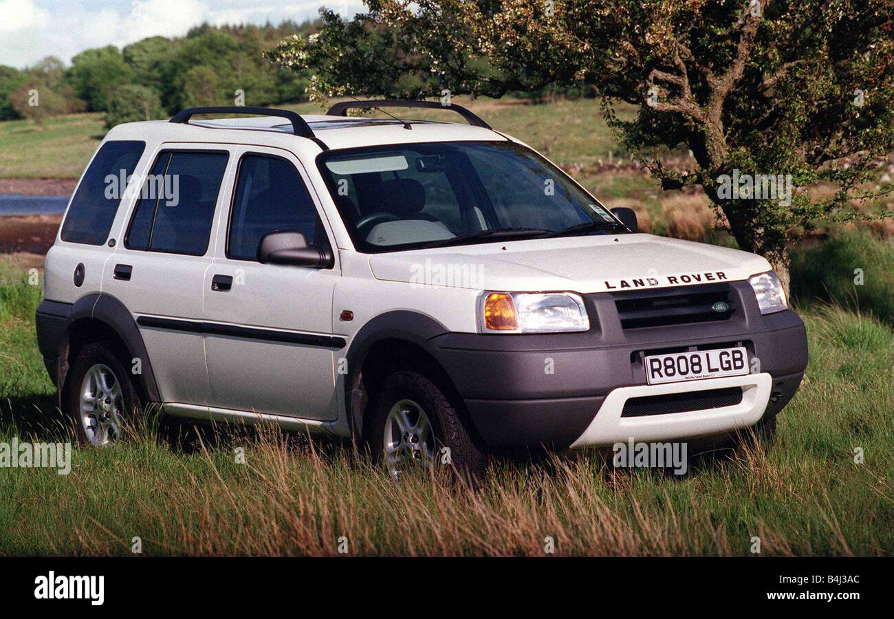 Land Rover Freelander for used car slot Road Record September 1999 Stock Photo