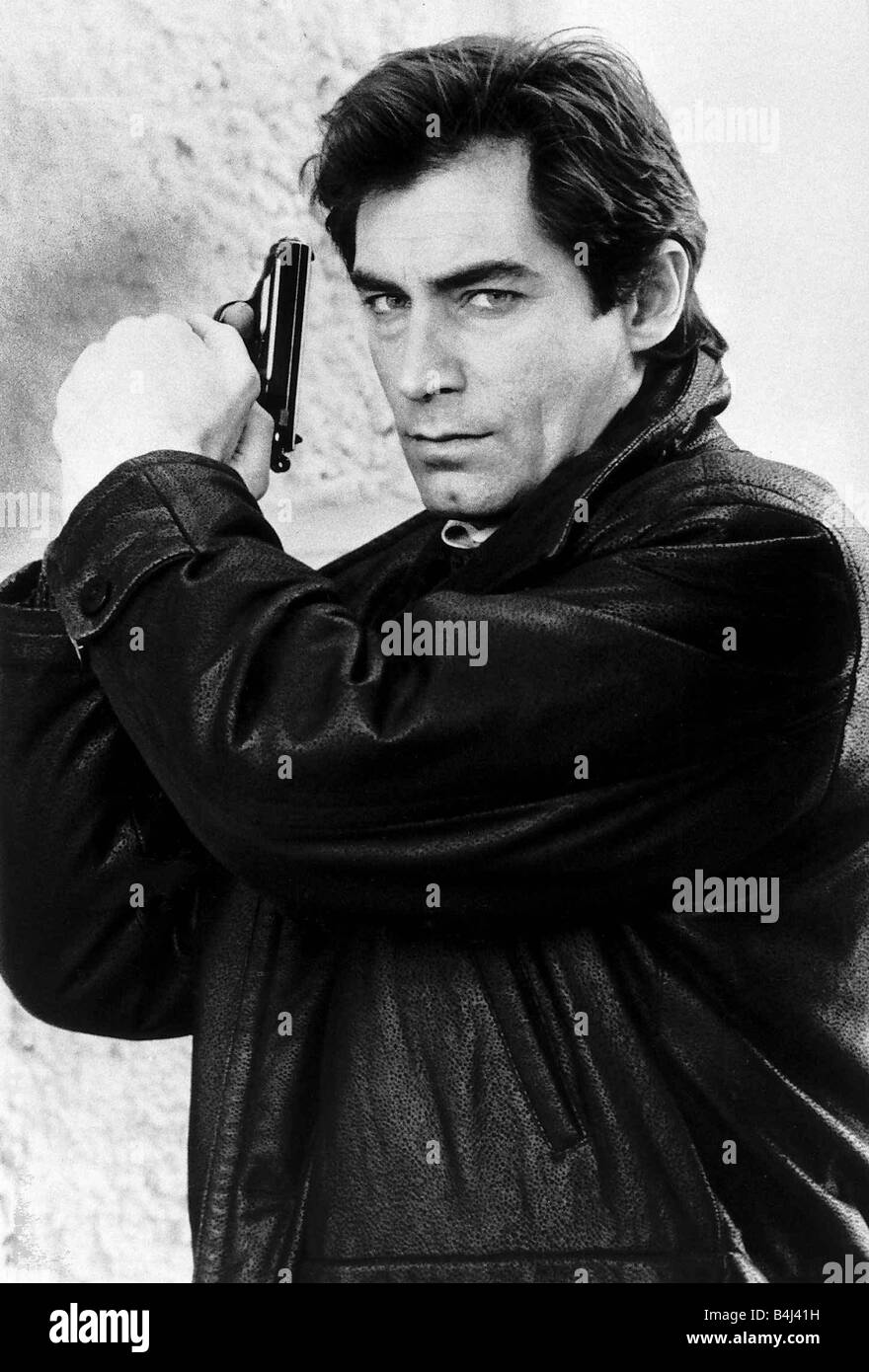Timothy Dalton actor as Bond July 1988 dbase MSI Stock Photo