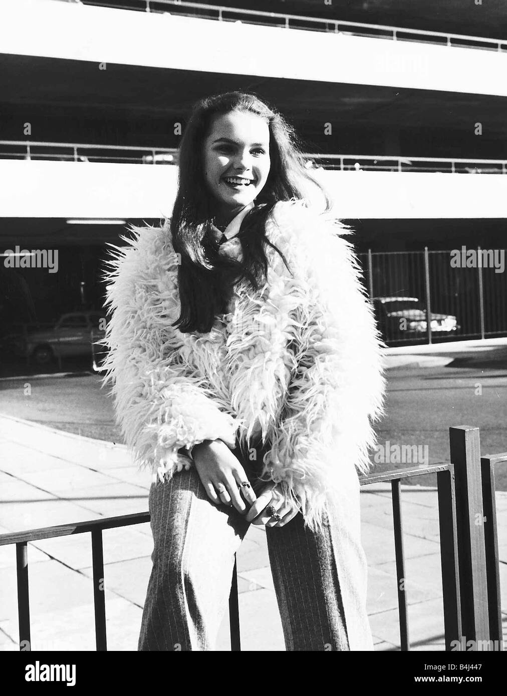 Fiona Fullerton actress 16 years old November 1972 dbase MSI Stock Photo