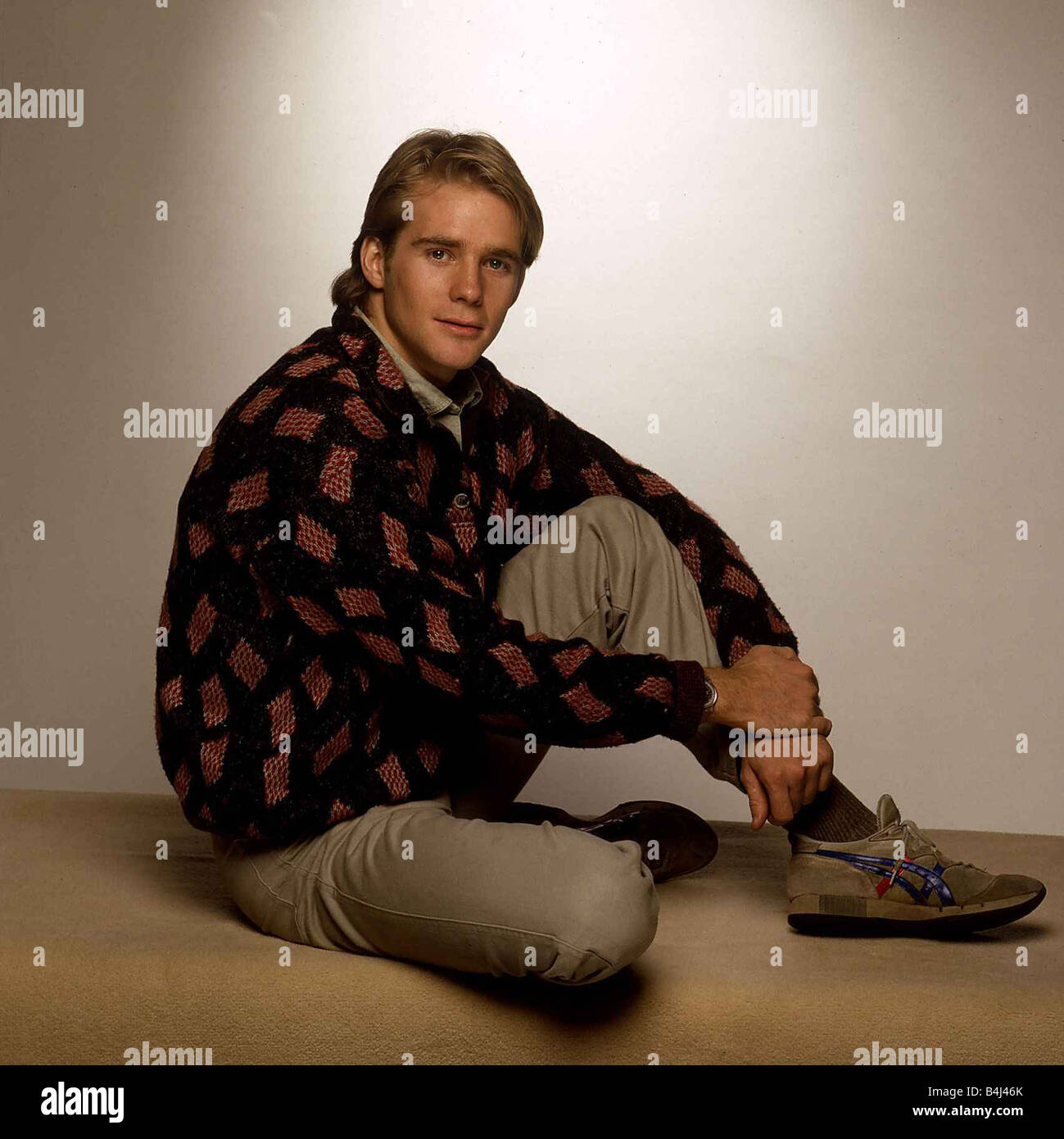 Jason Connery Actor Sean Connerys son February 1986 Dbase MSI Stock