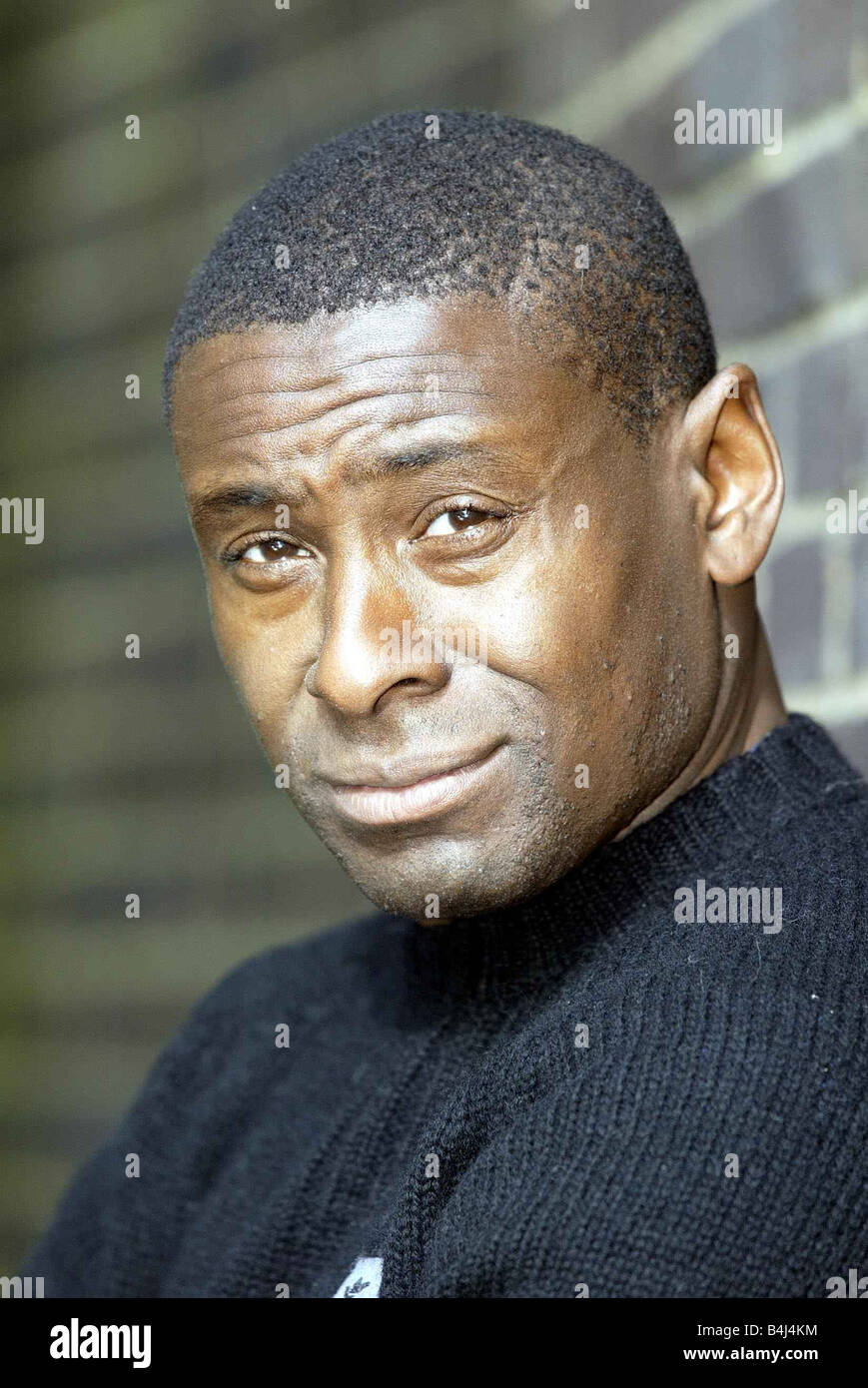 David Harewood October 2002 Actor Portrait Stock Photo Alamy