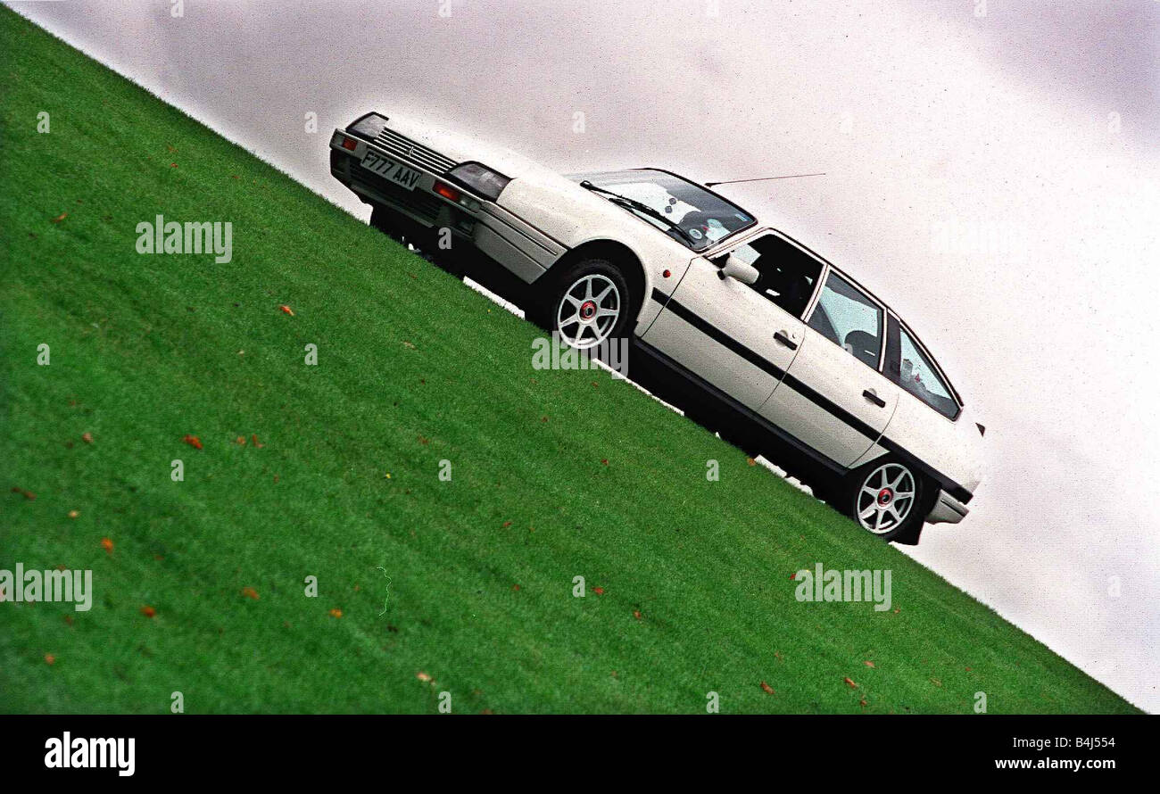 STEWART ROBERTSONS CITROEN CX September 2000 FOR ME AND MY MOTOR Road Record supplement F777 AAV Stock Photo