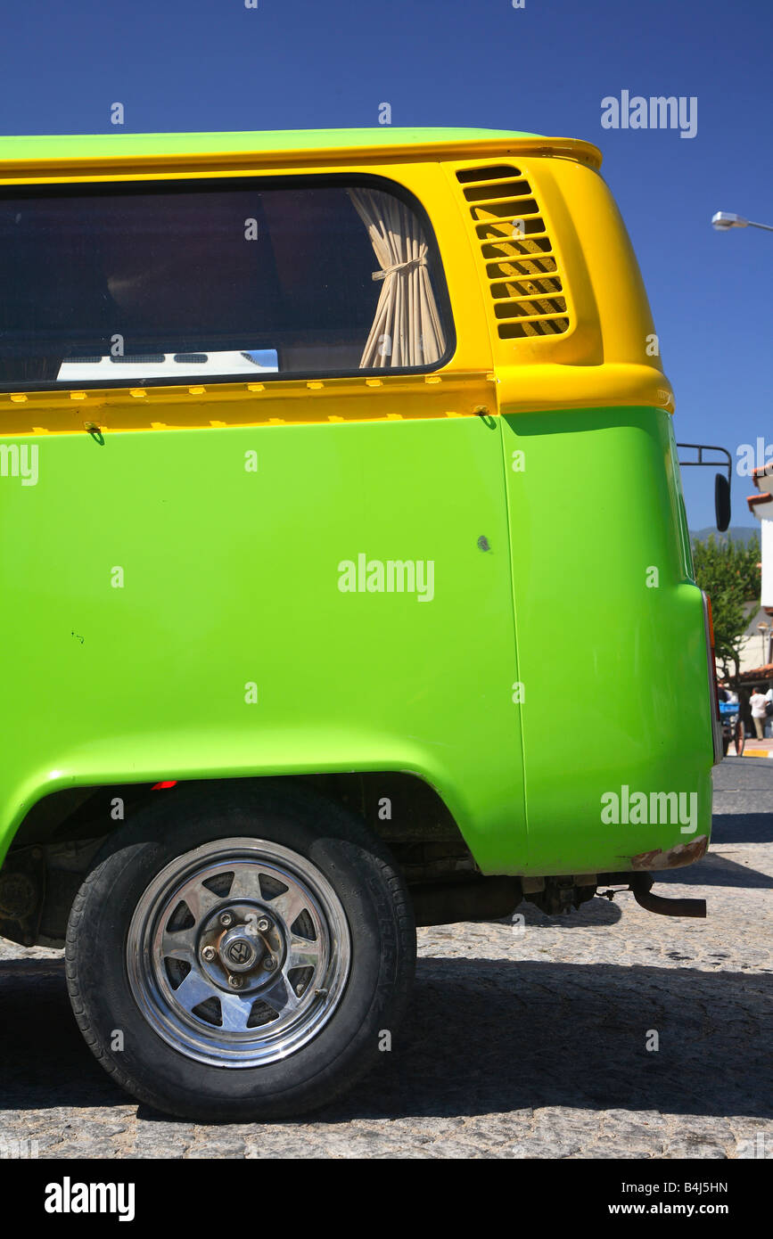 Bright Yellow Vw Camper Van High Resolution Stock Photography and ...
