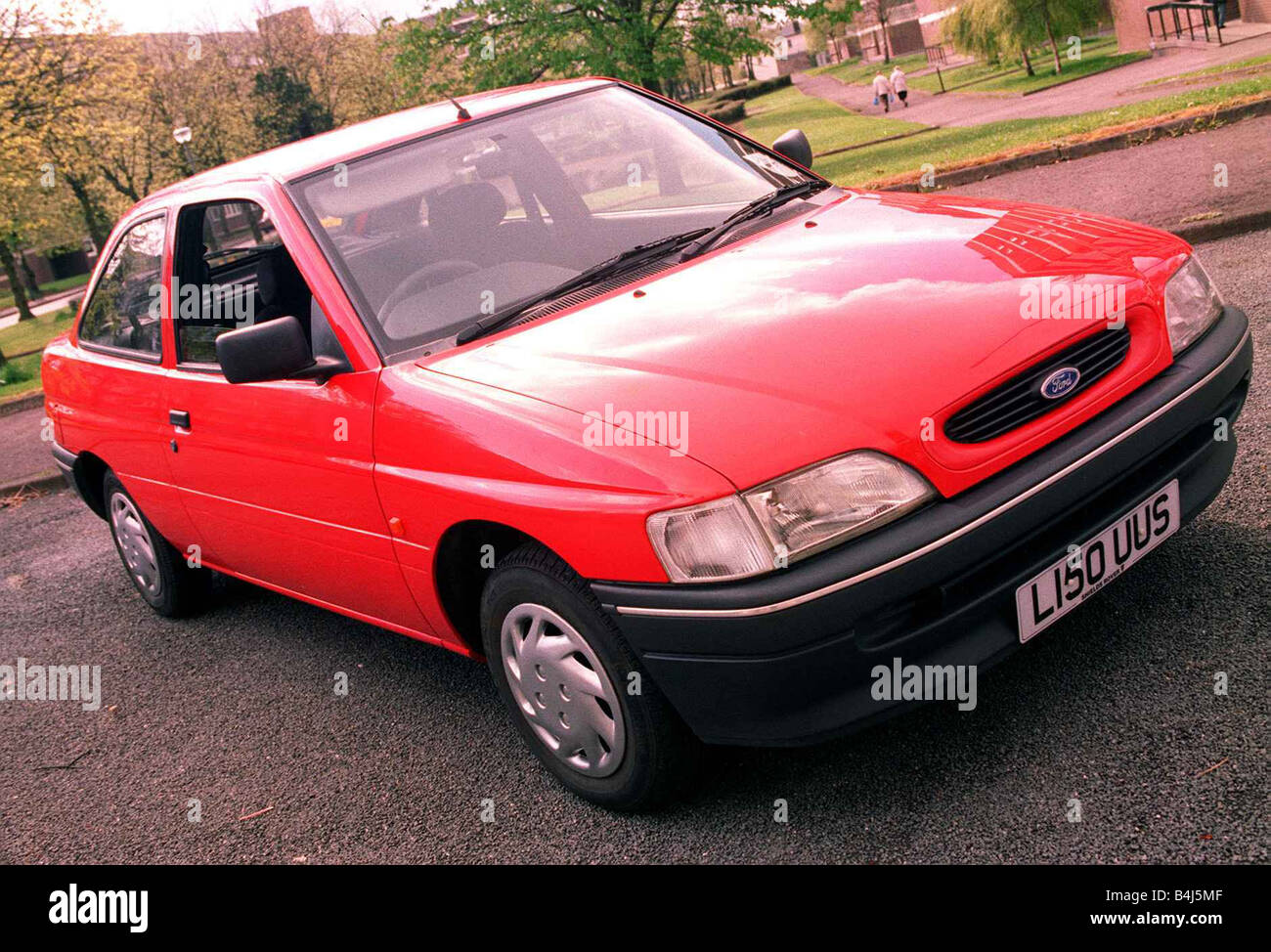 Ford Escort Year 1993 1994 Used Car Story Road Record Motoring Supplement Stock Photo Alamy