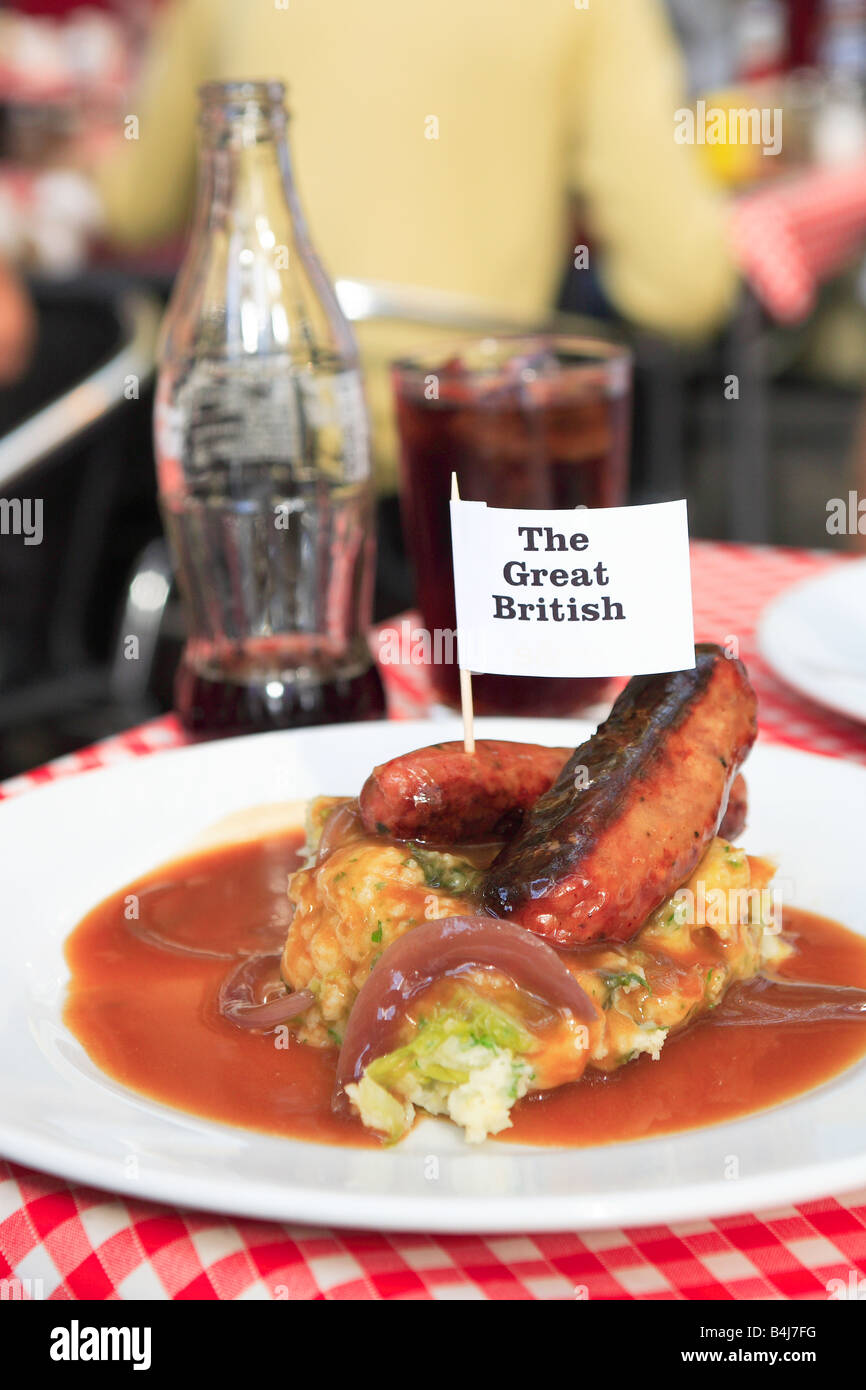 The great British English Food London England Stock Photo